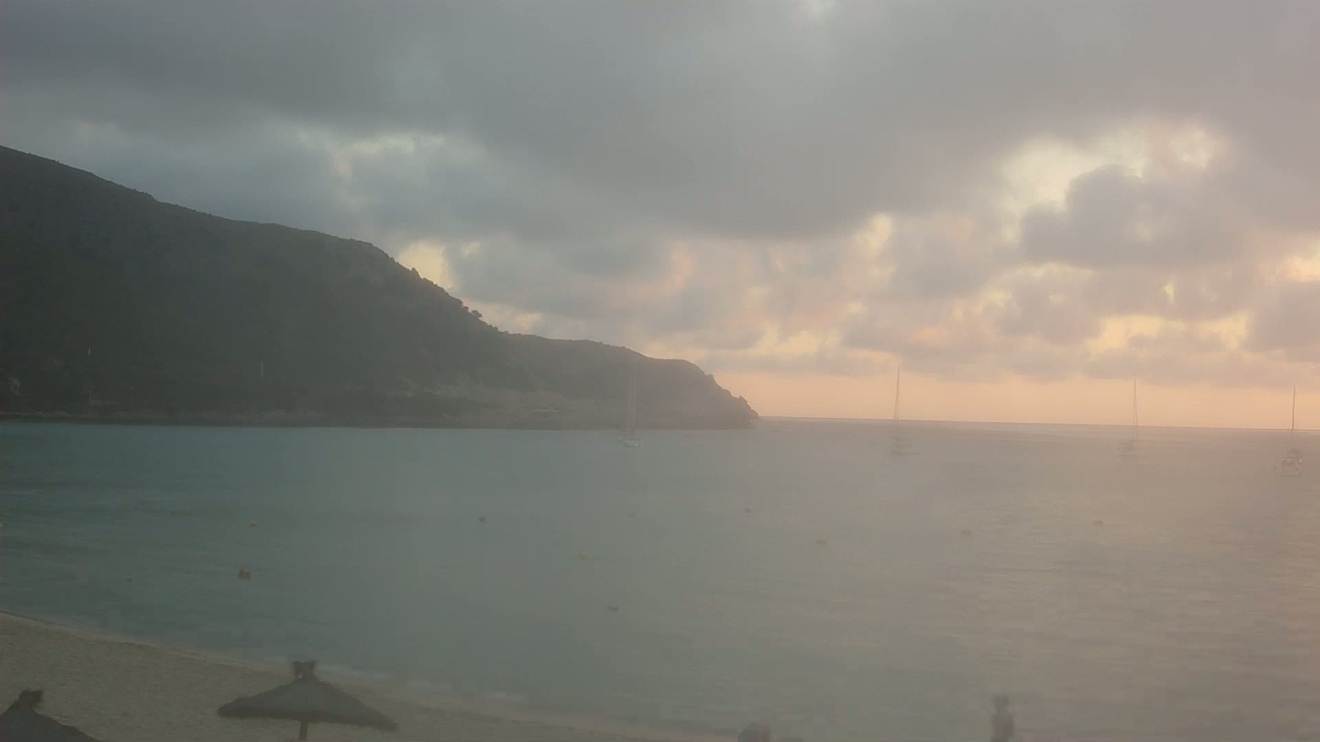 Capdepera, (Platja) Playa Cala Agulla Beach Live Cam - Mallorca, Balearic Islands, Spain