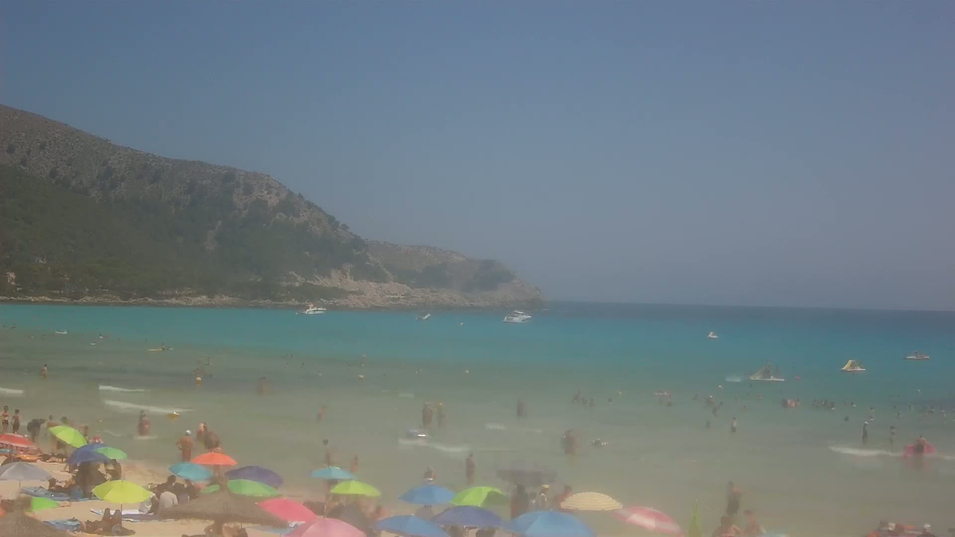 Capdepera, (Platja) Playa Cala Agulla Beach Live Cam - Mallorca, Balearic Islands, Spain