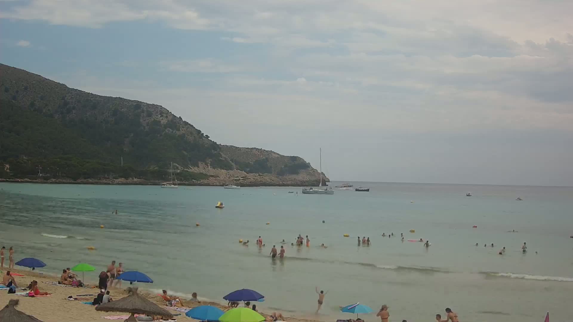 Capdepera, (Platja) Playa Cala Agulla Beach Live Cam - Mallorca, Balearic Islands, Spain