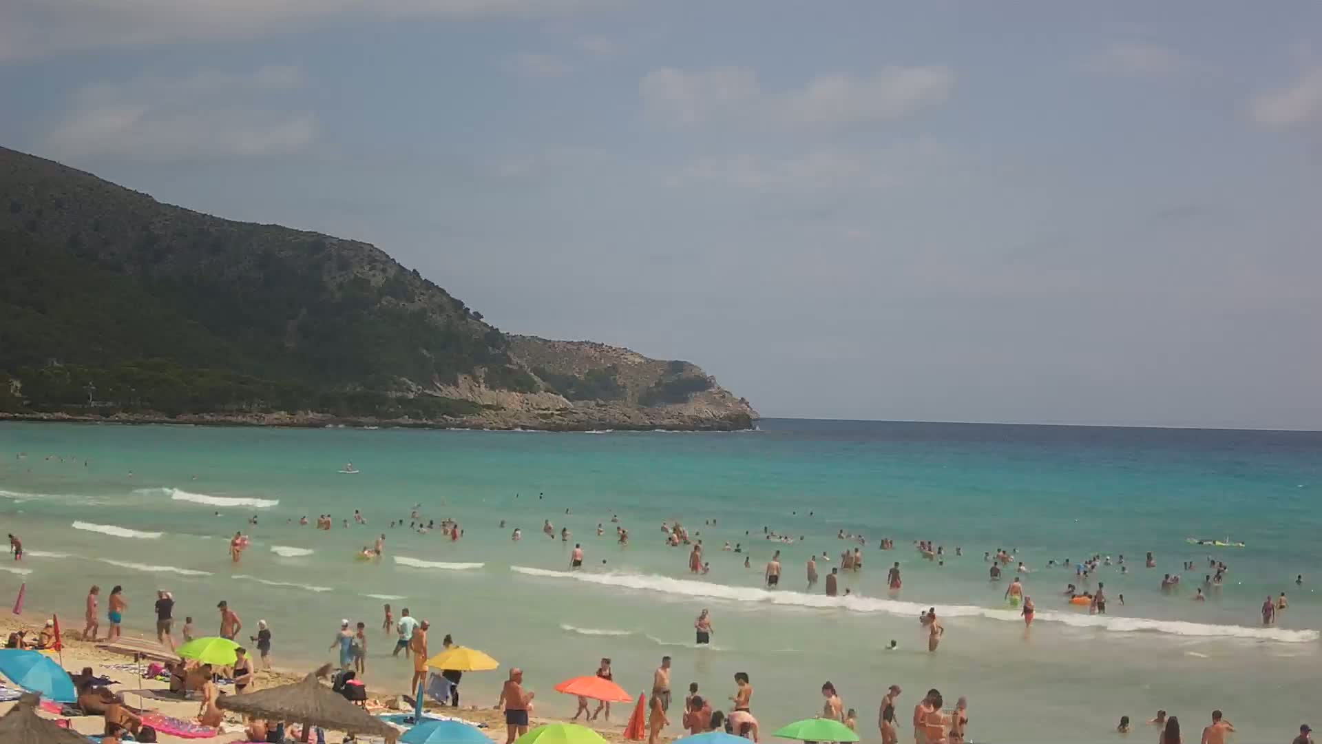 Capdepera, (Platja) Playa Cala Agulla Beach Live Cam - Mallorca, Balearic Islands, Spain