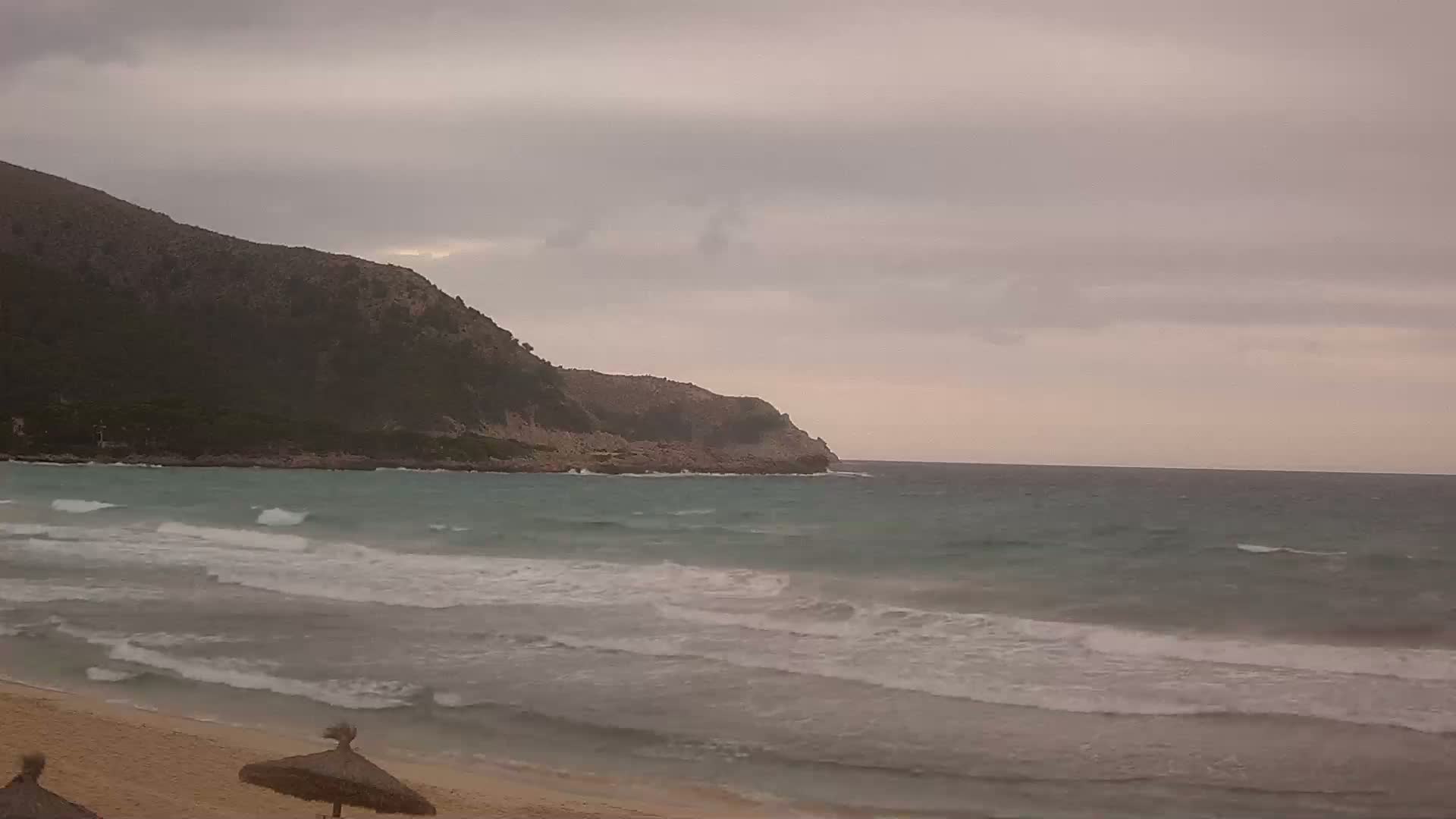 Capdepera, (Platja) Playa Cala Agulla Beach Live Cam - Mallorca, Balearic Islands, Spain