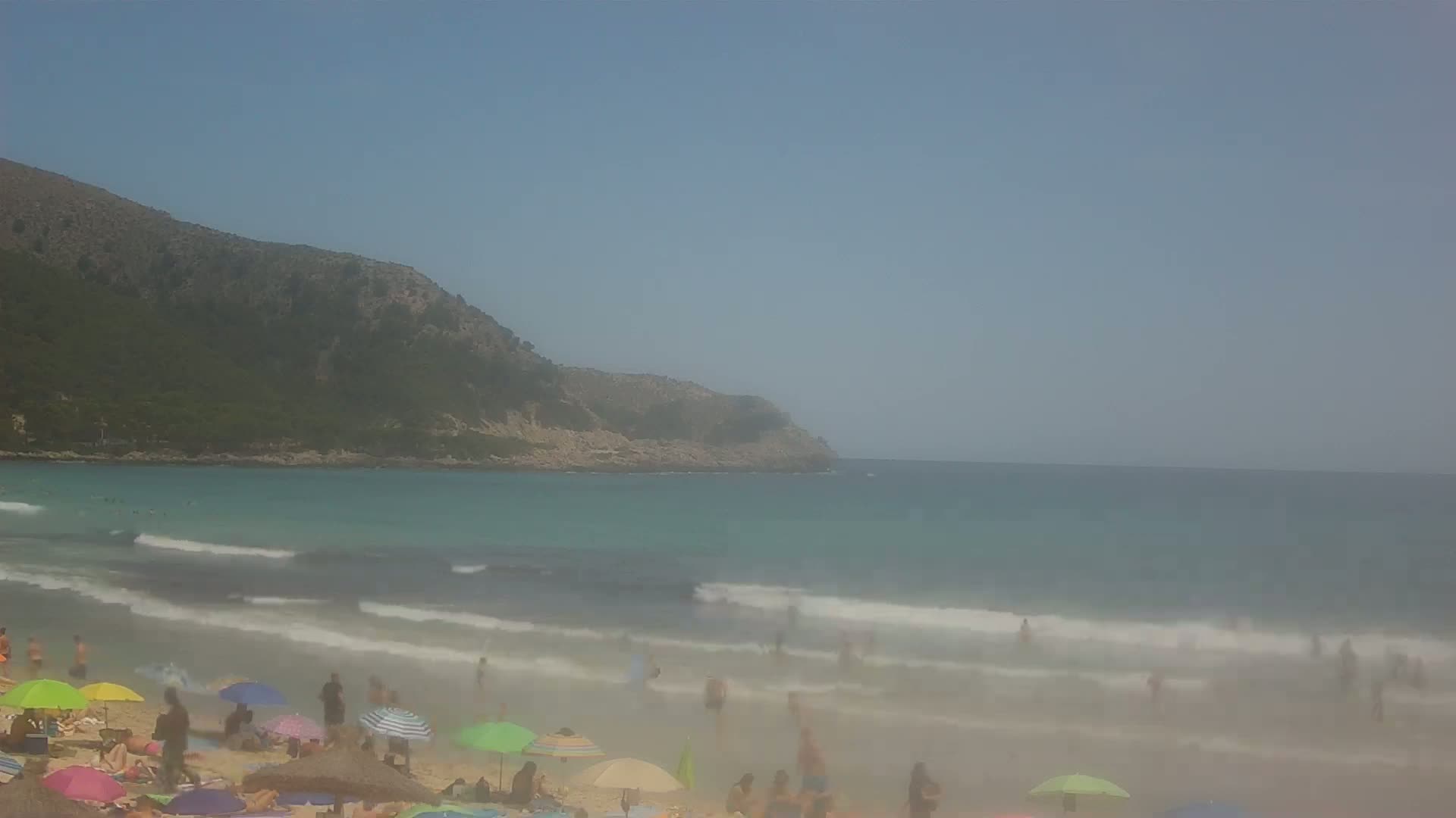 Capdepera, (Platja) Playa Cala Agulla Beach Live Cam - Mallorca, Balearic Islands, Spain