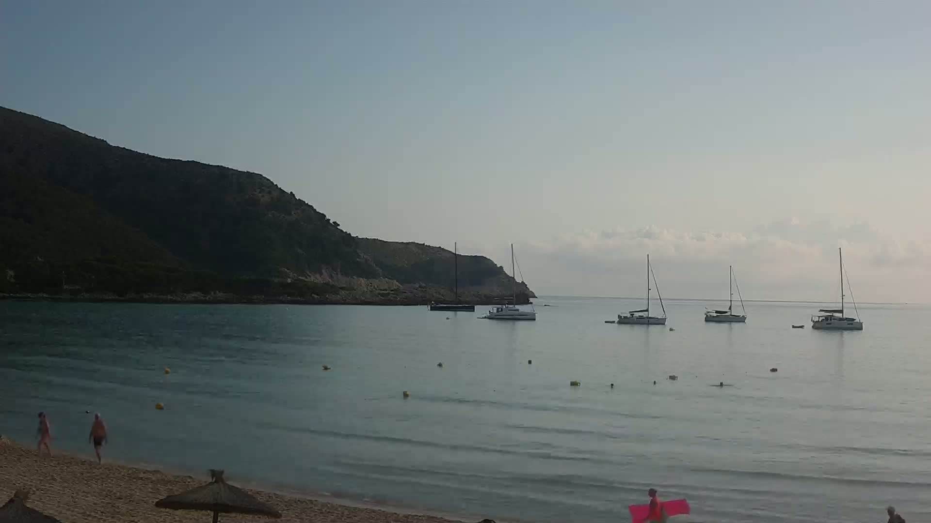 Capdepera, (Platja) Playa Cala Agulla Beach Live Cam - Mallorca, Balearic Islands, Spain
