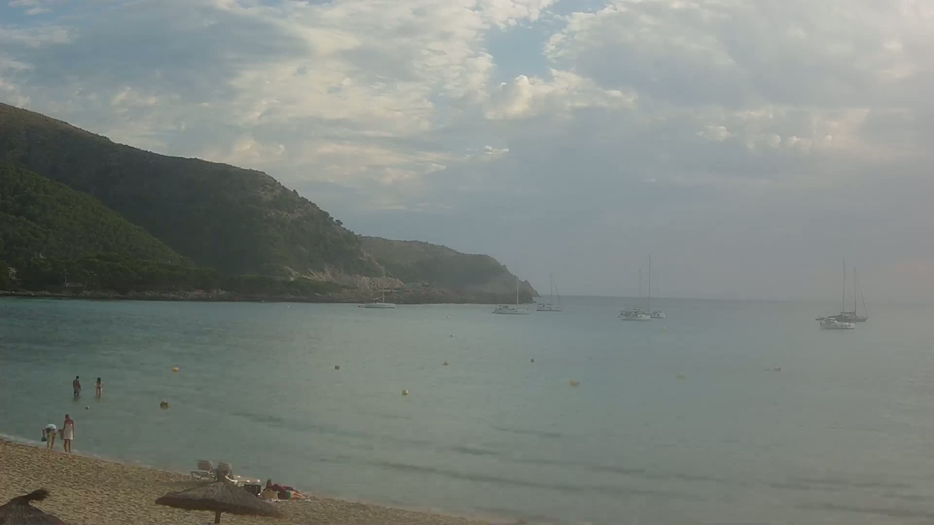 Capdepera, (Platja) Playa Cala Agulla Beach Live Cam - Mallorca, Balearic Islands, Spain