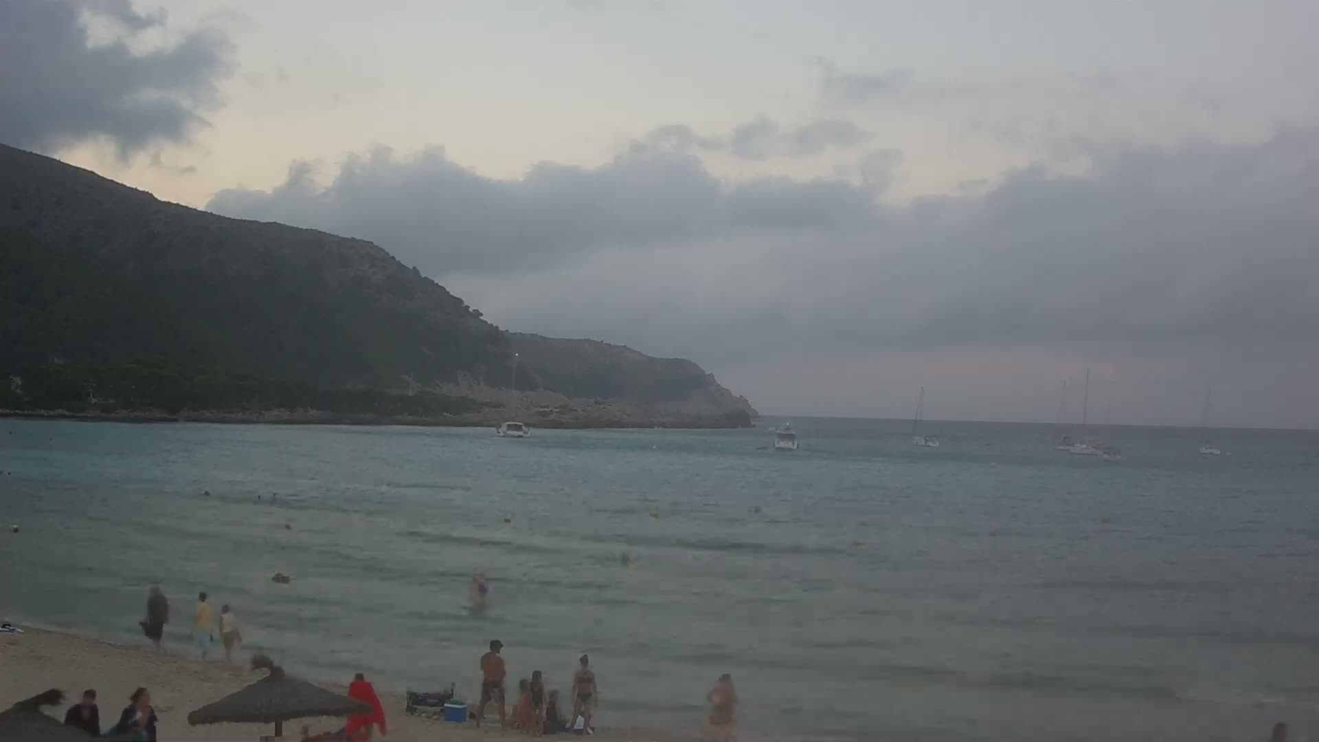 Capdepera, (Platja) Playa Cala Agulla Beach Live Cam - Mallorca, Balearic Islands, Spain