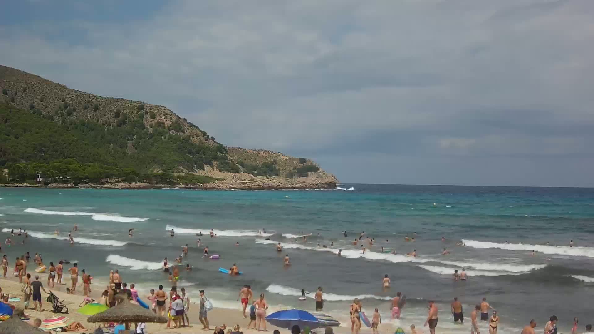 Capdepera, (Platja) Playa Cala Agulla Beach Live Cam - Mallorca, Balearic Islands, Spain