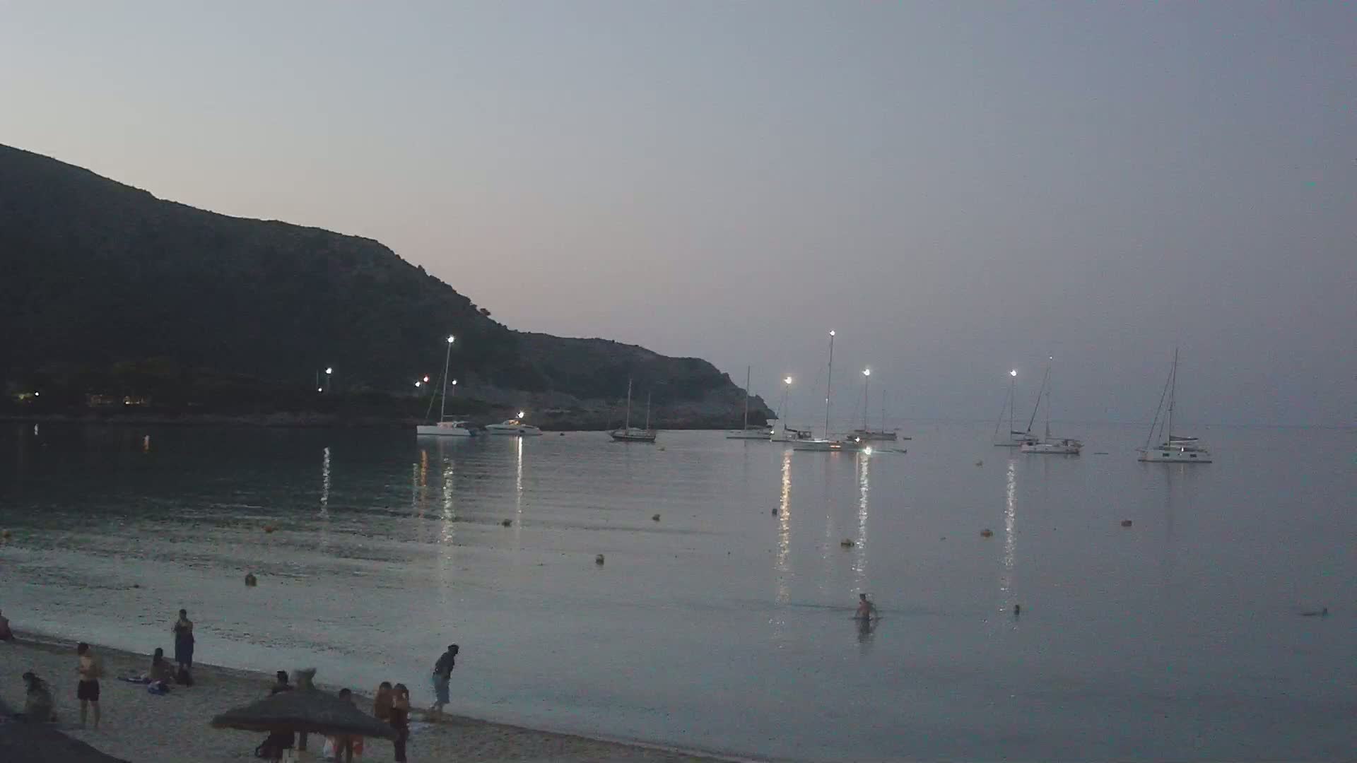 Capdepera, (Platja) Playa Cala Agulla Beach Live Cam - Mallorca, Balearic Islands, Spain