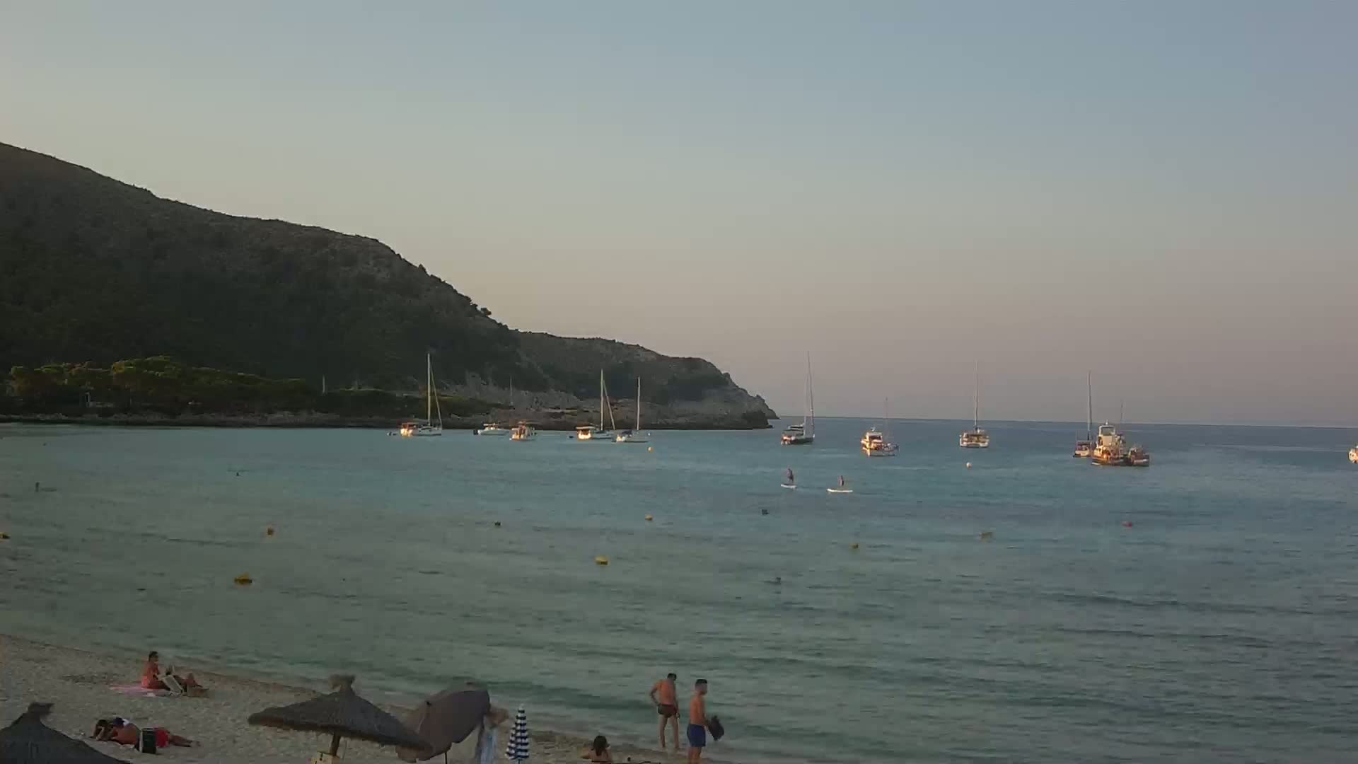 Capdepera, (Platja) Playa Cala Agulla Beach Live Cam - Mallorca, Balearic Islands, Spain