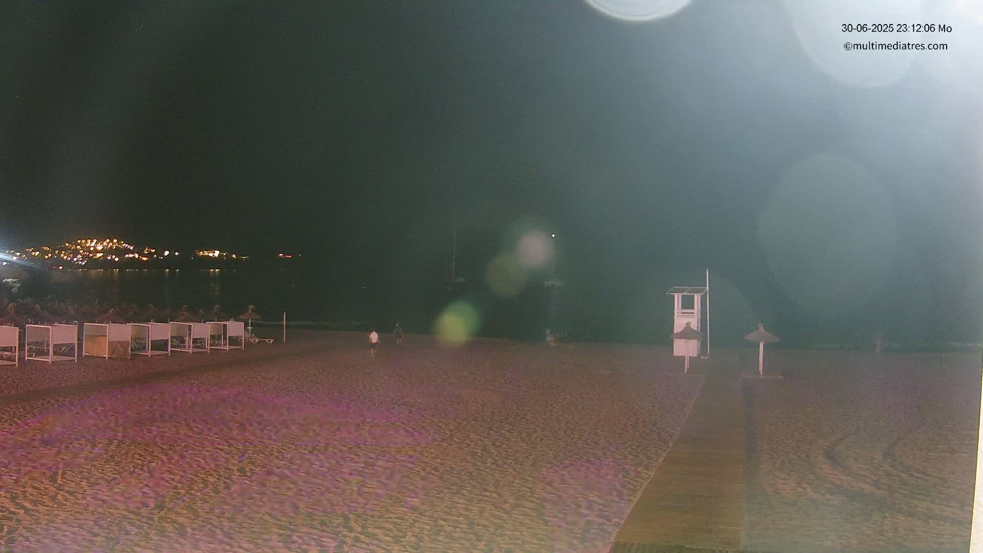 Paguera, (Platja) Gran de Torà Beach South View Live Cam -  Mallorca, Balearic Islands (Islas Baleares), Spain