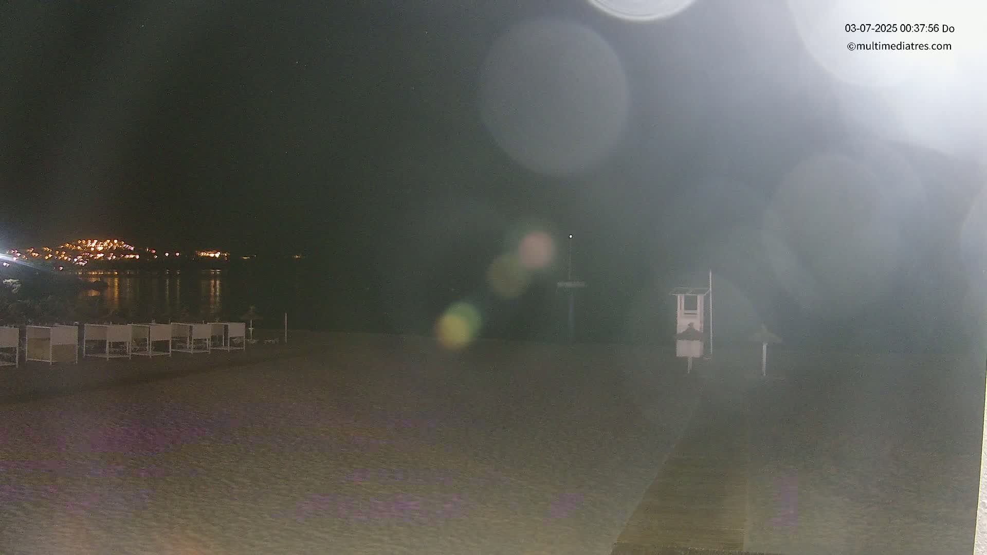 Paguera, (Platja) Gran de Torà Beach South View Live Cam -  Mallorca, Balearic Islands (Islas Baleares), Spain