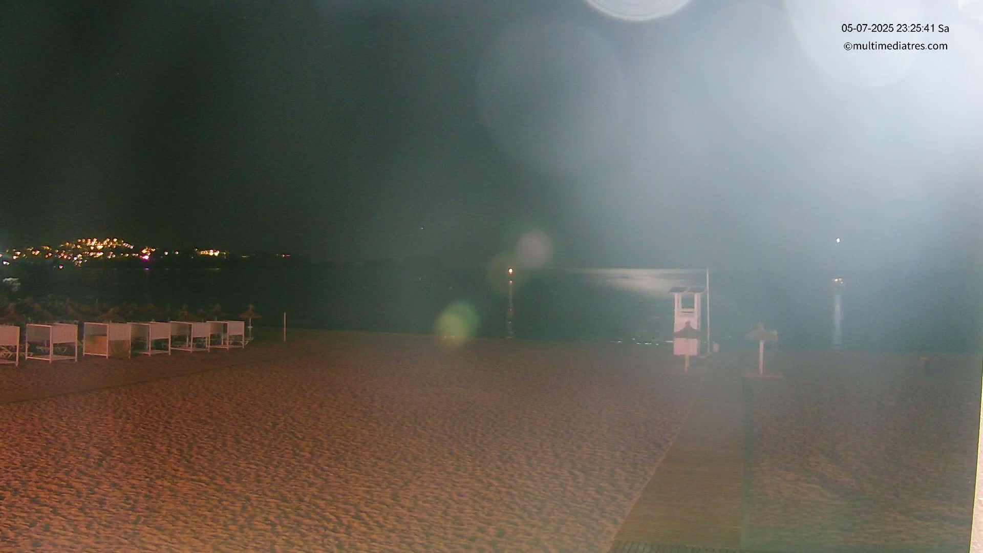 Paguera, (Platja) Gran de Torà Beach South View Live Cam -  Mallorca, Balearic Islands (Islas Baleares), Spain