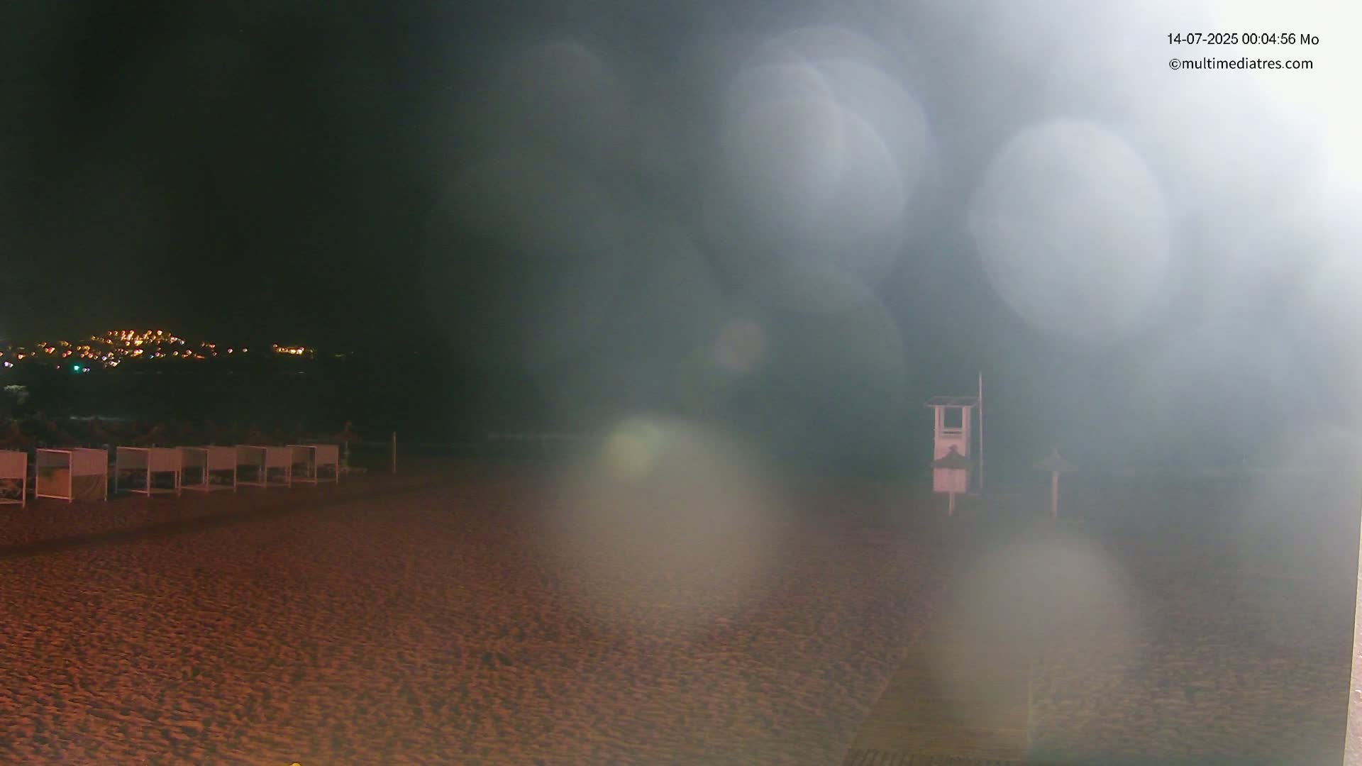 Paguera, (Platja) Gran de Torà Beach South View Live Cam -  Mallorca, Balearic Islands (Islas Baleares), Spain