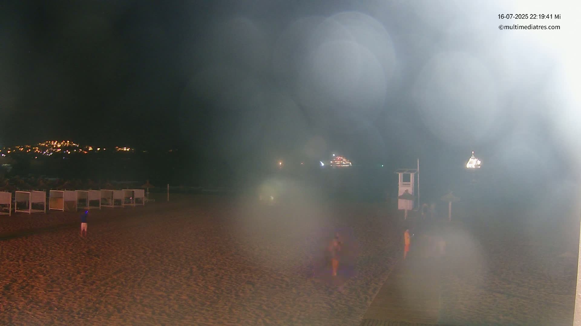 Paguera, (Platja) Gran de Torà Beach South View Live Cam -  Mallorca, Balearic Islands (Islas Baleares), Spain