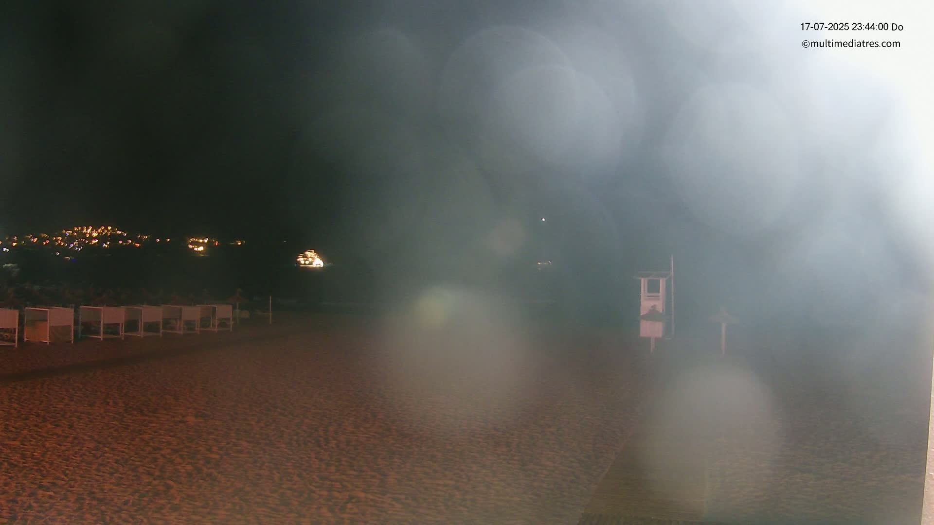 Paguera, (Platja) Gran de Torà Beach South View Live Cam -  Mallorca, Balearic Islands (Islas Baleares), Spain
