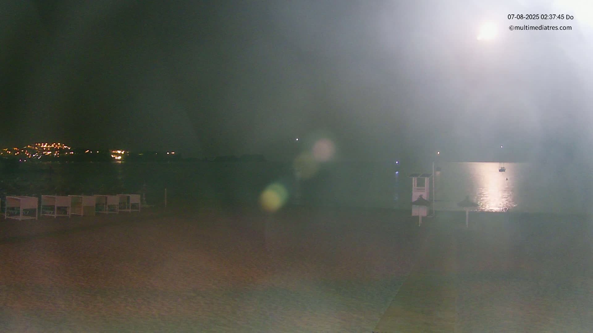 Paguera, (Platja) Gran de Torà Beach South View Live Cam -  Mallorca, Balearic Islands (Islas Baleares), Spain