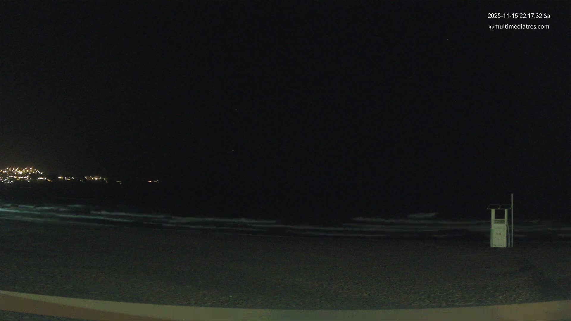 Paguera, (Platja) Gran de Torà Beach South View Live Cam -  Mallorca, Balearic Islands (Islas Baleares), Spain