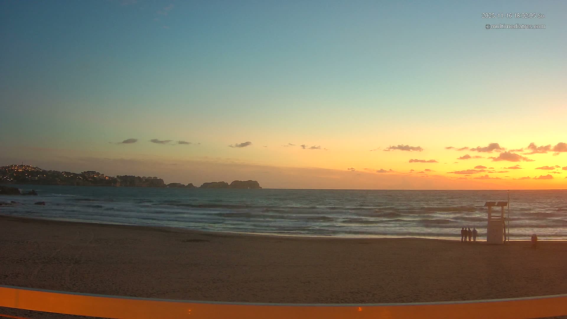 Paguera, (Platja) Gran de Torà Beach South View Live Cam -  Mallorca, Balearic Islands (Islas Baleares), Spain