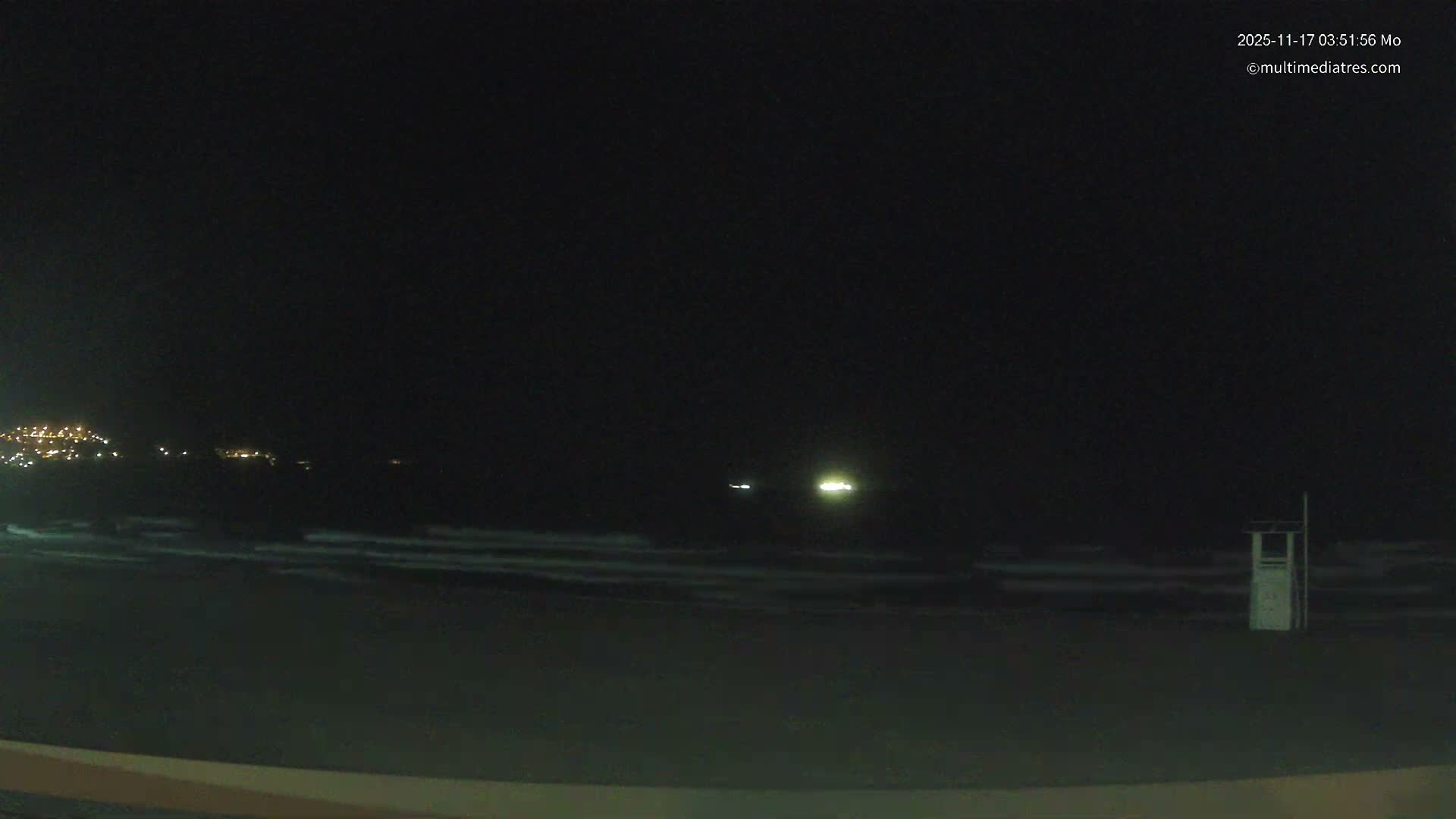 Paguera, (Platja) Gran de Torà Beach South View Live Cam -  Mallorca, Balearic Islands (Islas Baleares), Spain