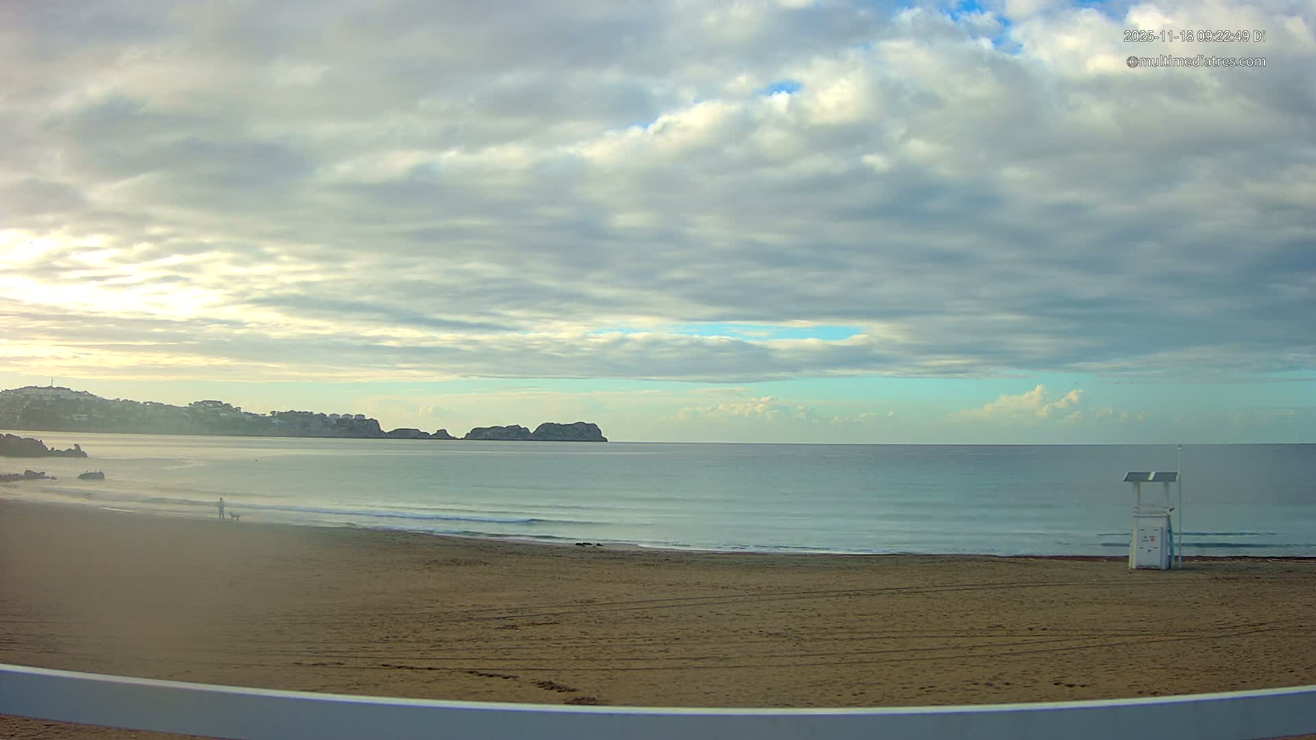 Paguera, (Platja) Gran de Torà Beach South View Live Cam -  Mallorca, Balearic Islands (Islas Baleares), Spain