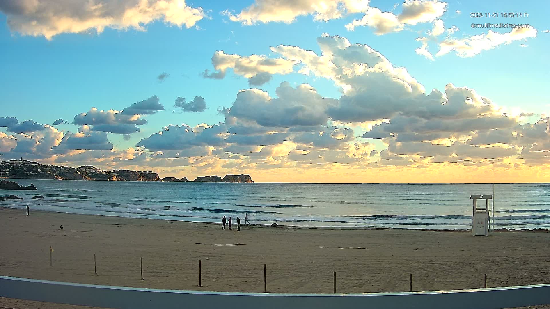 Paguera, (Platja) Gran de Torà Beach South View Live Cam -  Mallorca, Balearic Islands (Islas Baleares), Spain
