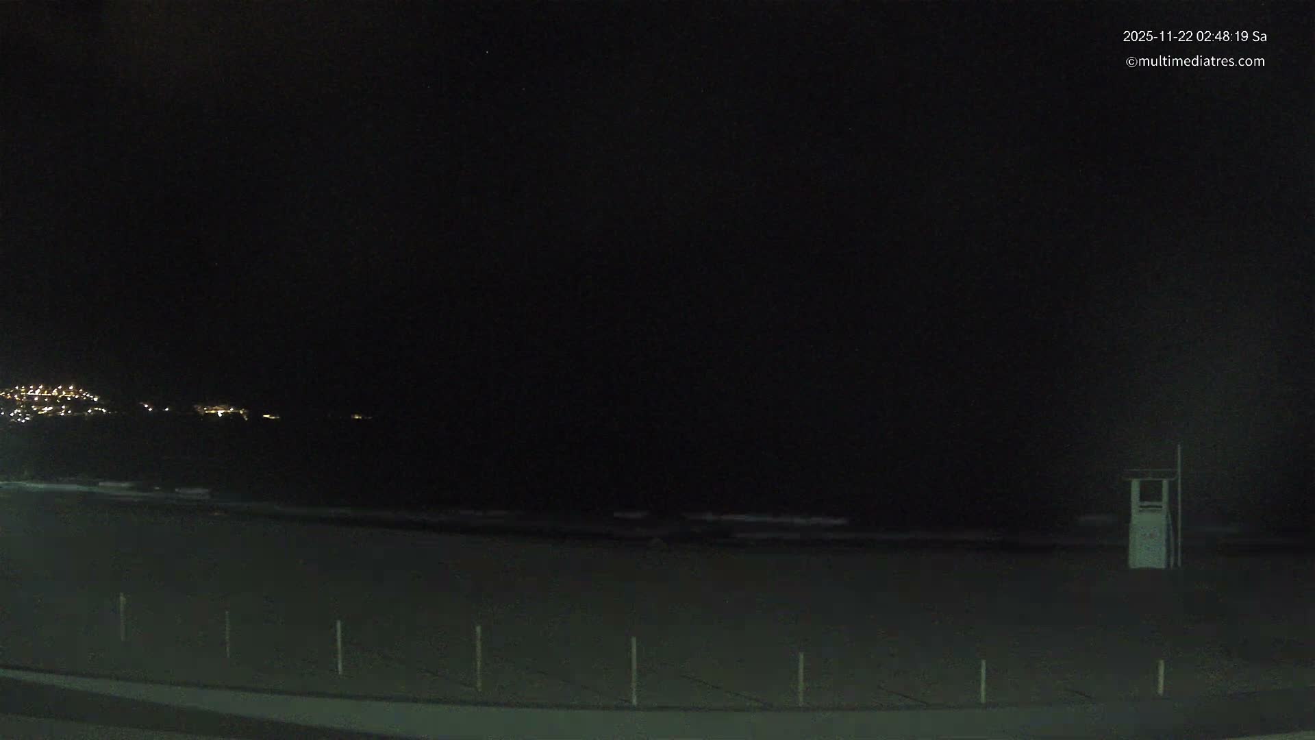 Paguera, (Platja) Gran de Torà Beach South View Live Cam -  Mallorca, Balearic Islands (Islas Baleares), Spain