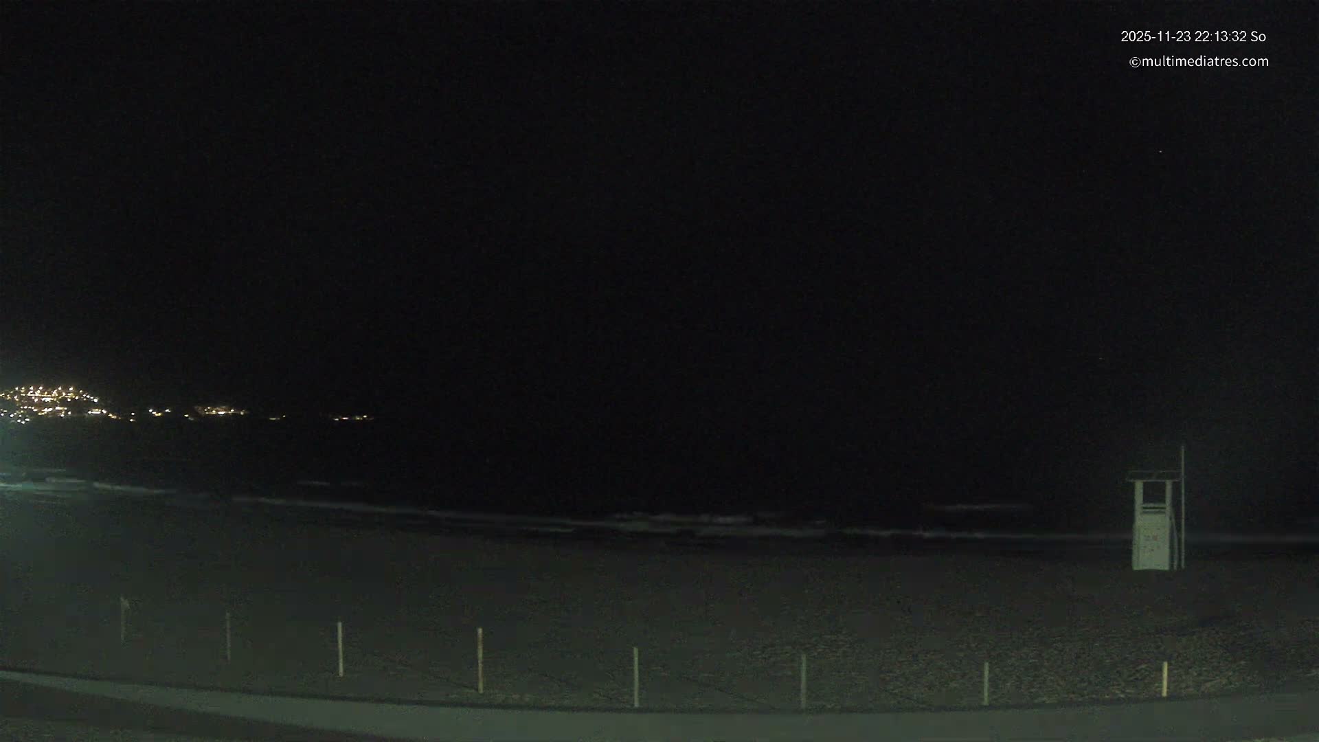 Paguera, (Platja) Gran de Torà Beach South View Live Cam -  Mallorca, Balearic Islands (Islas Baleares), Spain