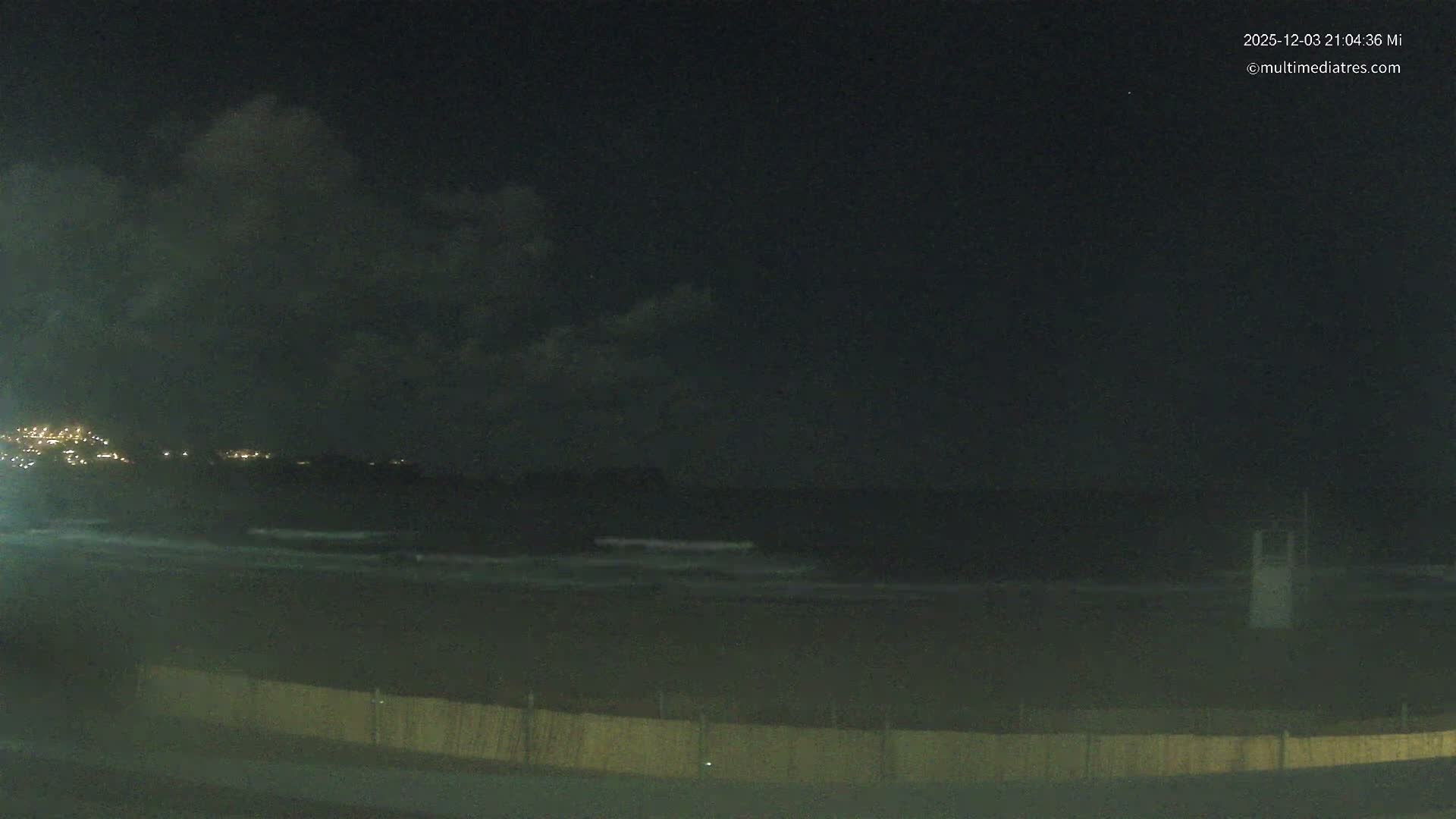 Paguera, (Platja) Gran de Torà Beach South View Live Cam -  Mallorca, Balearic Islands (Islas Baleares), Spain