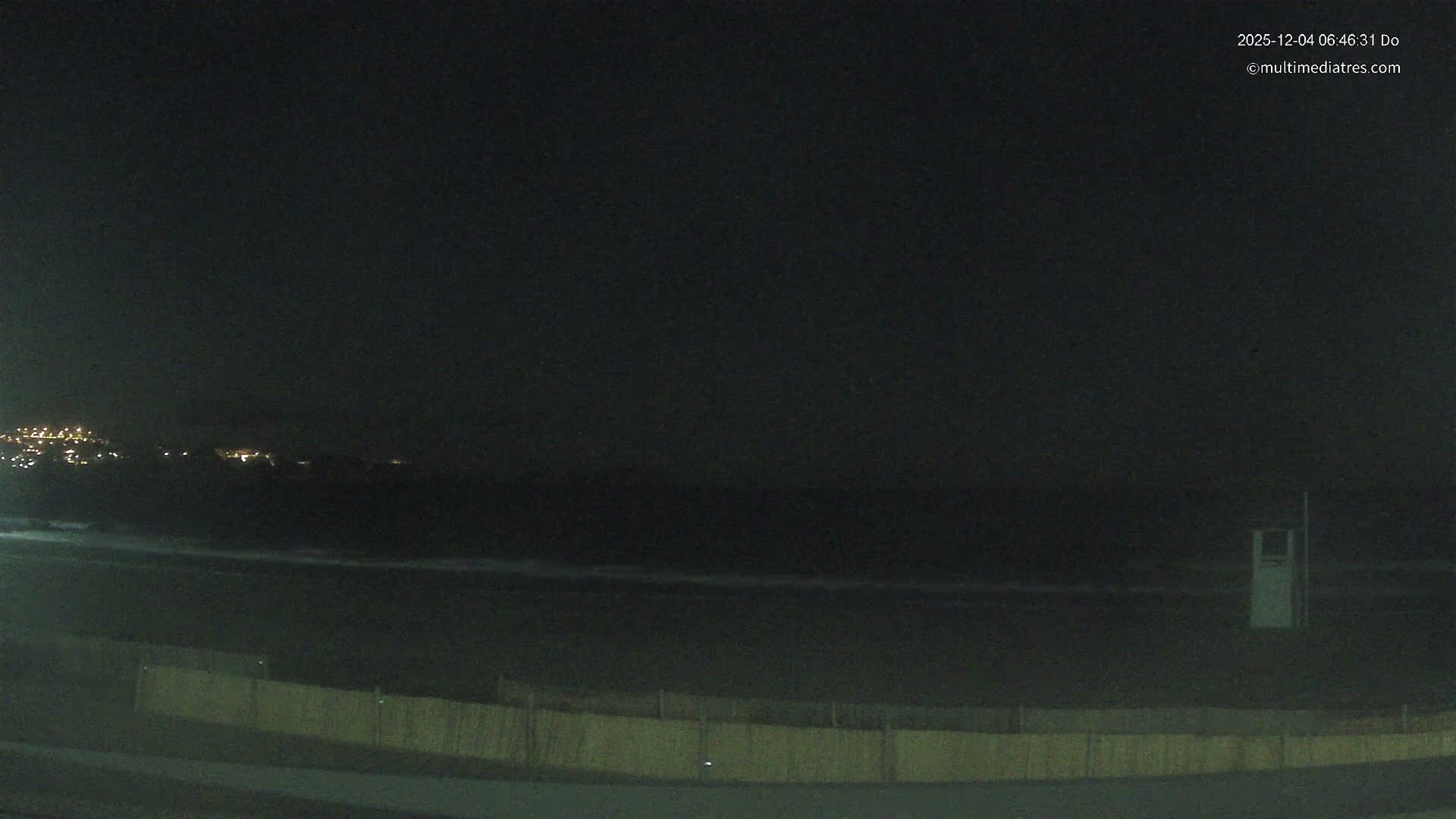 Paguera, (Platja) Gran de Torà Beach South View Live Cam -  Mallorca, Balearic Islands (Islas Baleares), Spain