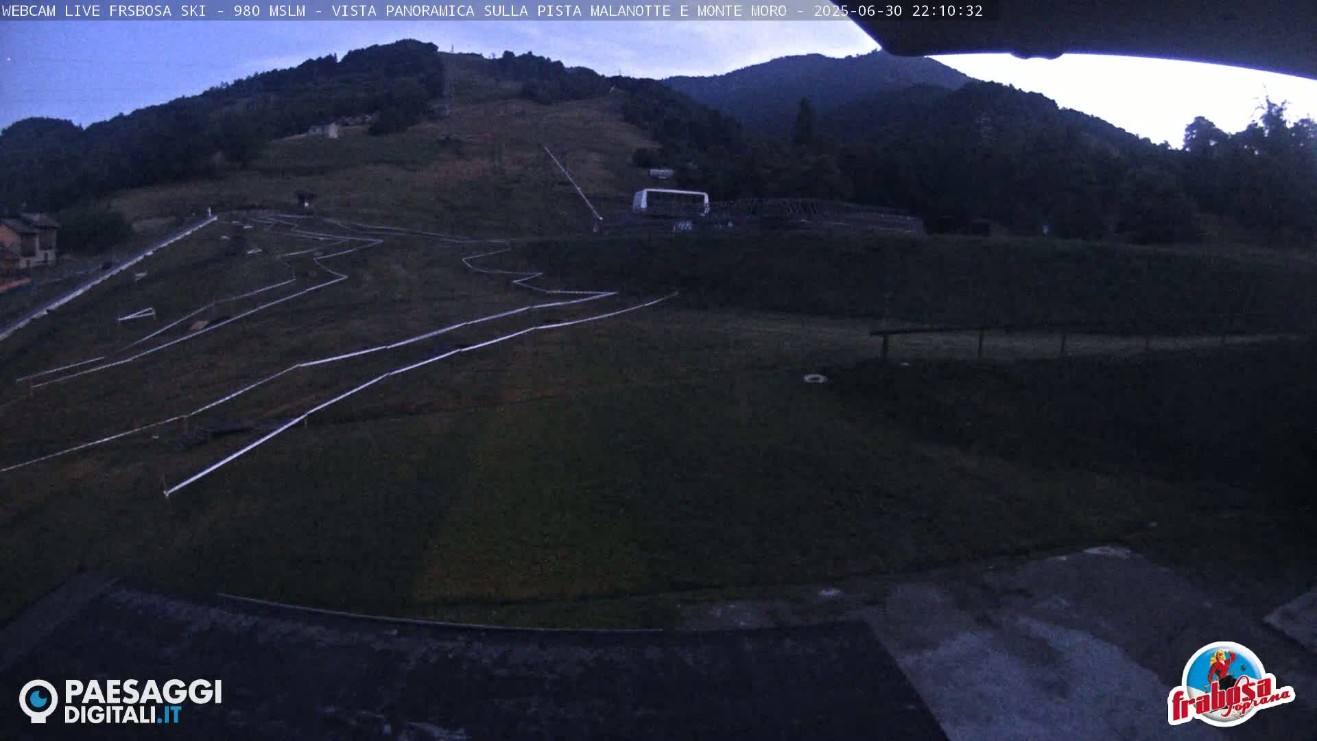 Frabosa , Prato Nevoso Village & Ski Slopes Live Cam - Cuneo, Piedmont, Italy