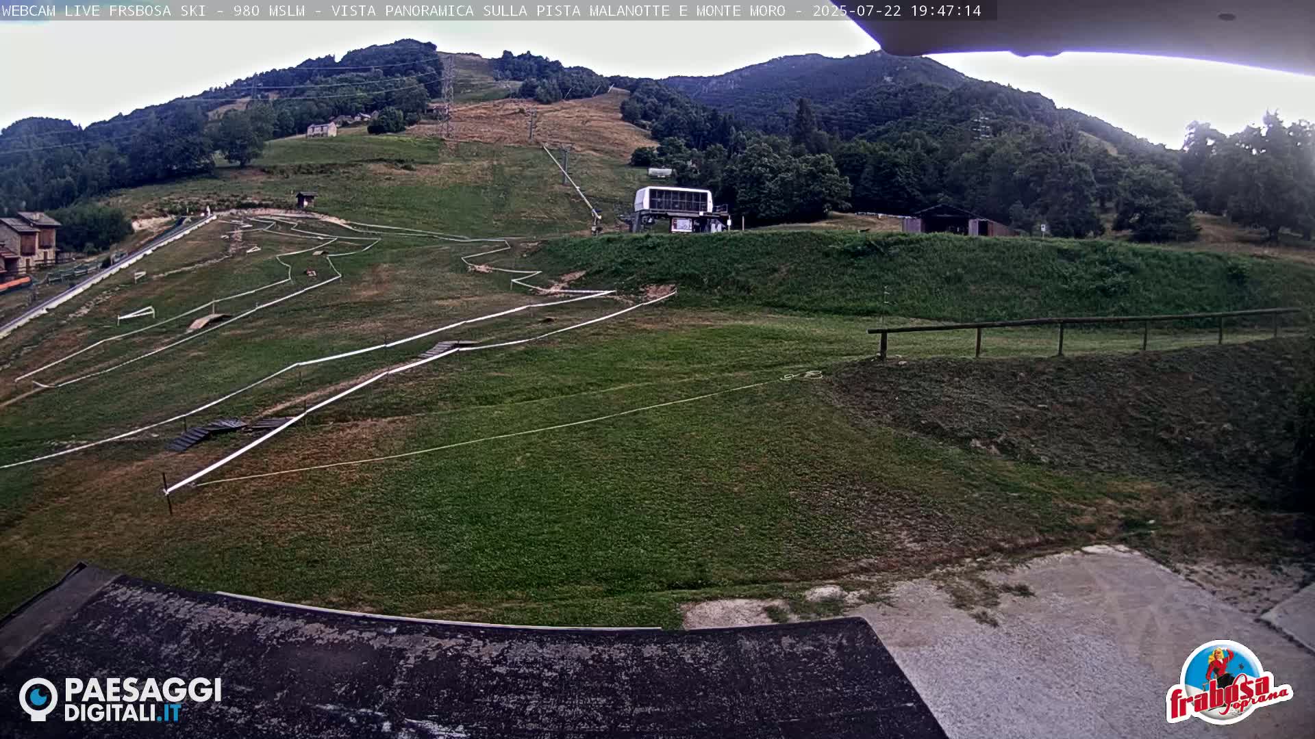 Frabosa , Prato Nevoso Village & Ski Slopes Live Cam - Cuneo, Piedmont, Italy