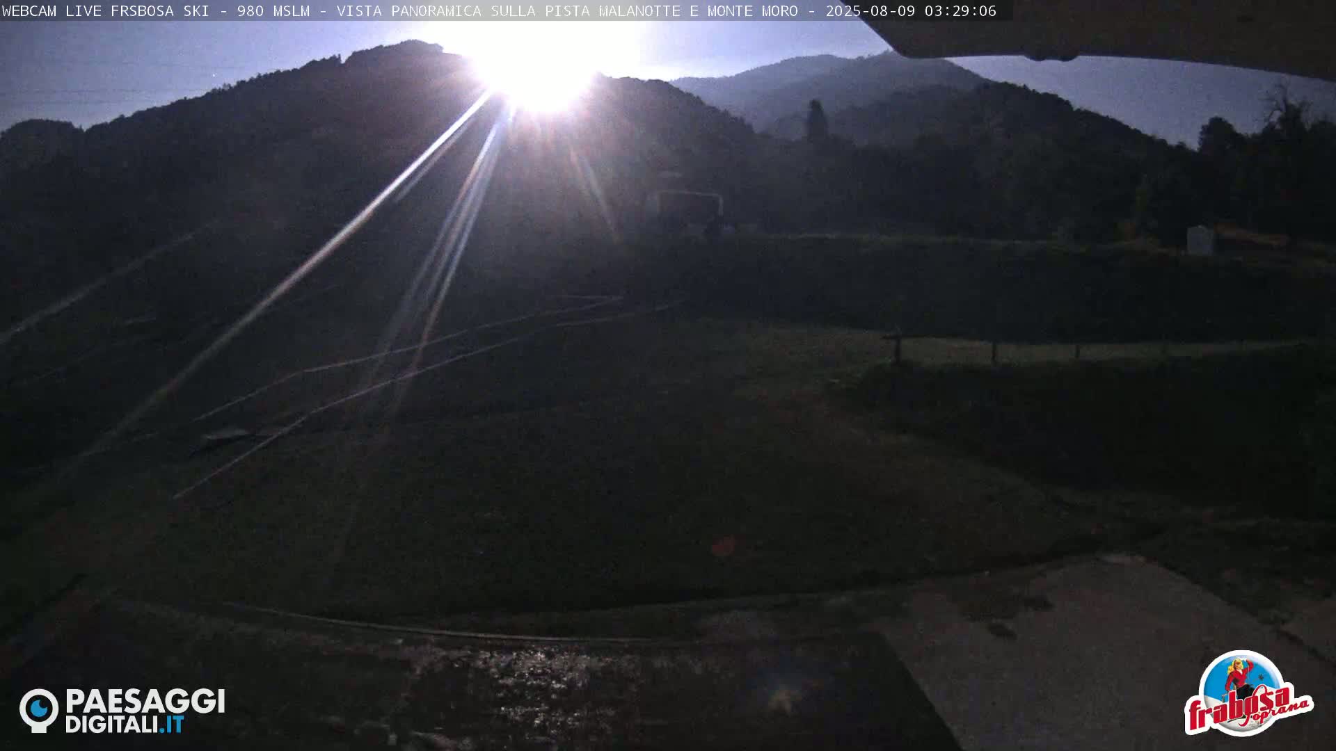 Frabosa , Prato Nevoso Village & Ski Slopes Live Cam - Cuneo, Piedmont, Italy