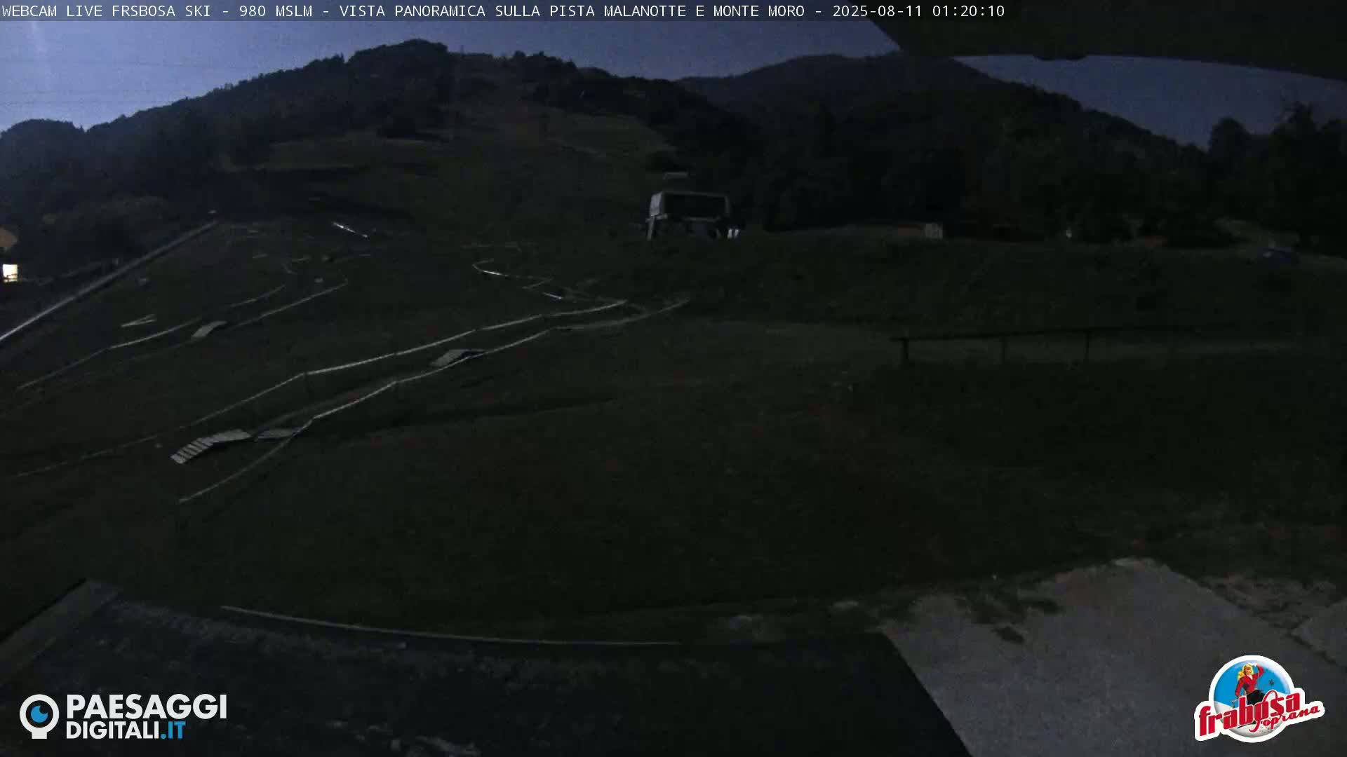 Frabosa , Prato Nevoso Village & Ski Slopes Live Cam - Cuneo, Piedmont, Italy
