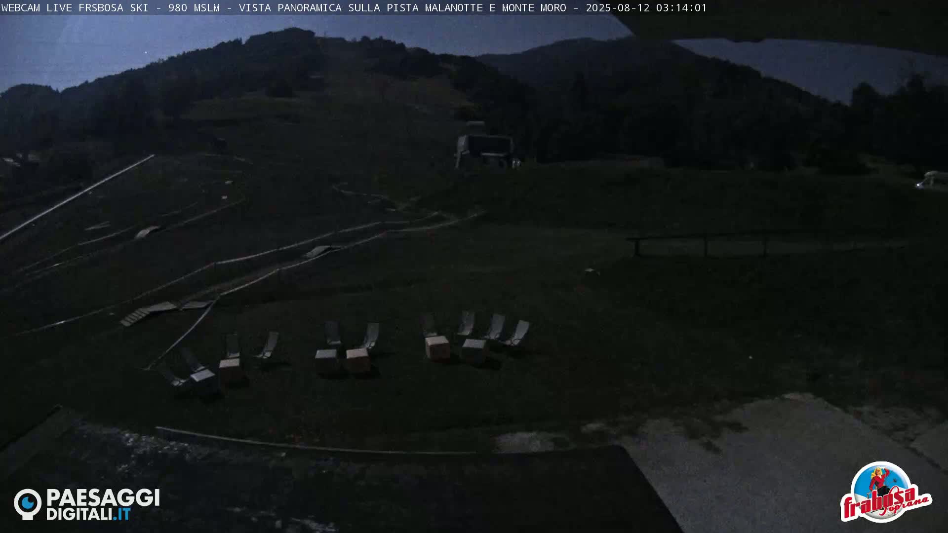 Frabosa , Prato Nevoso Village & Ski Slopes Live Cam - Cuneo, Piedmont, Italy