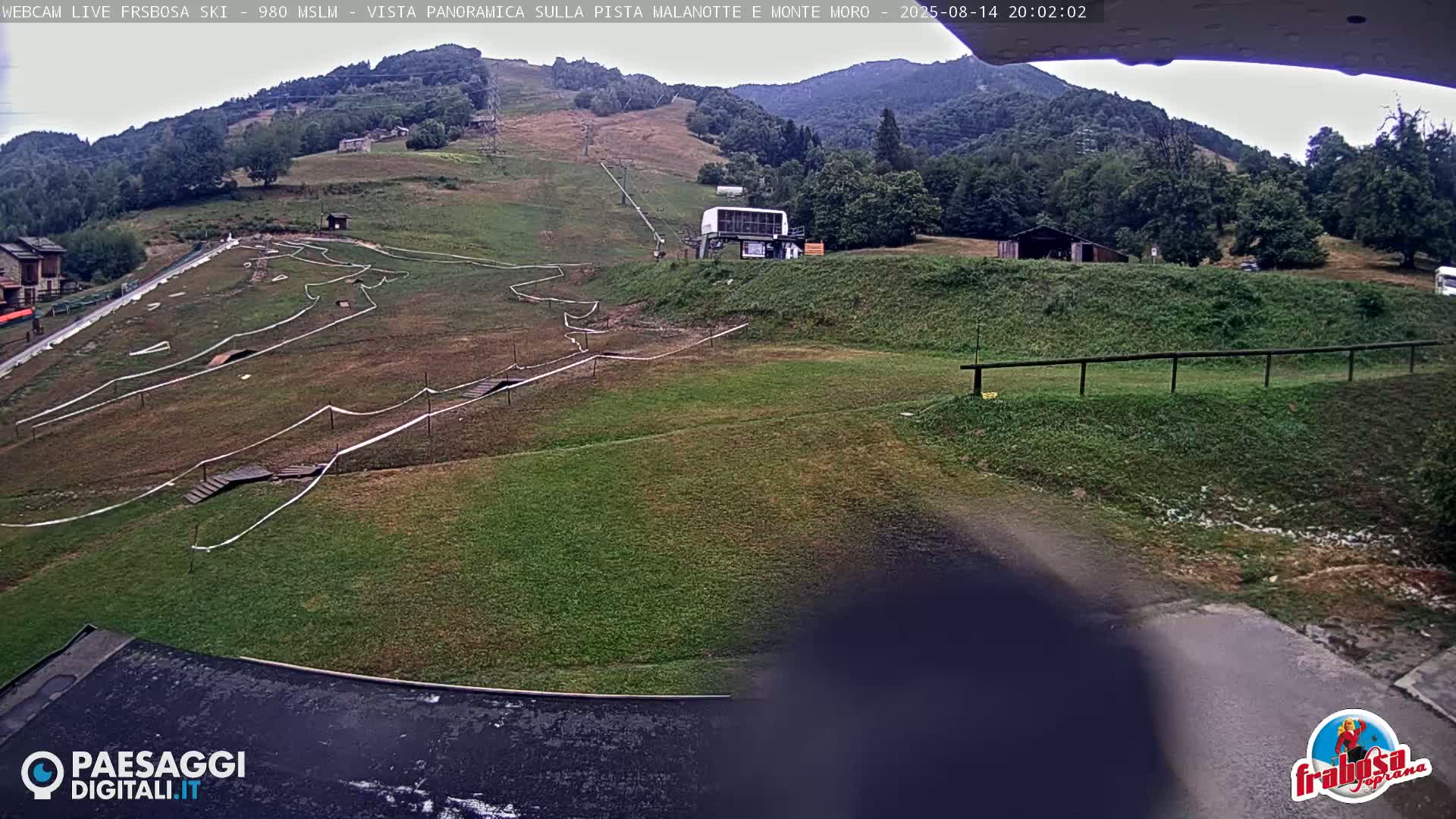 Frabosa , Prato Nevoso Village & Ski Slopes Live Cam - Cuneo, Piedmont, Italy