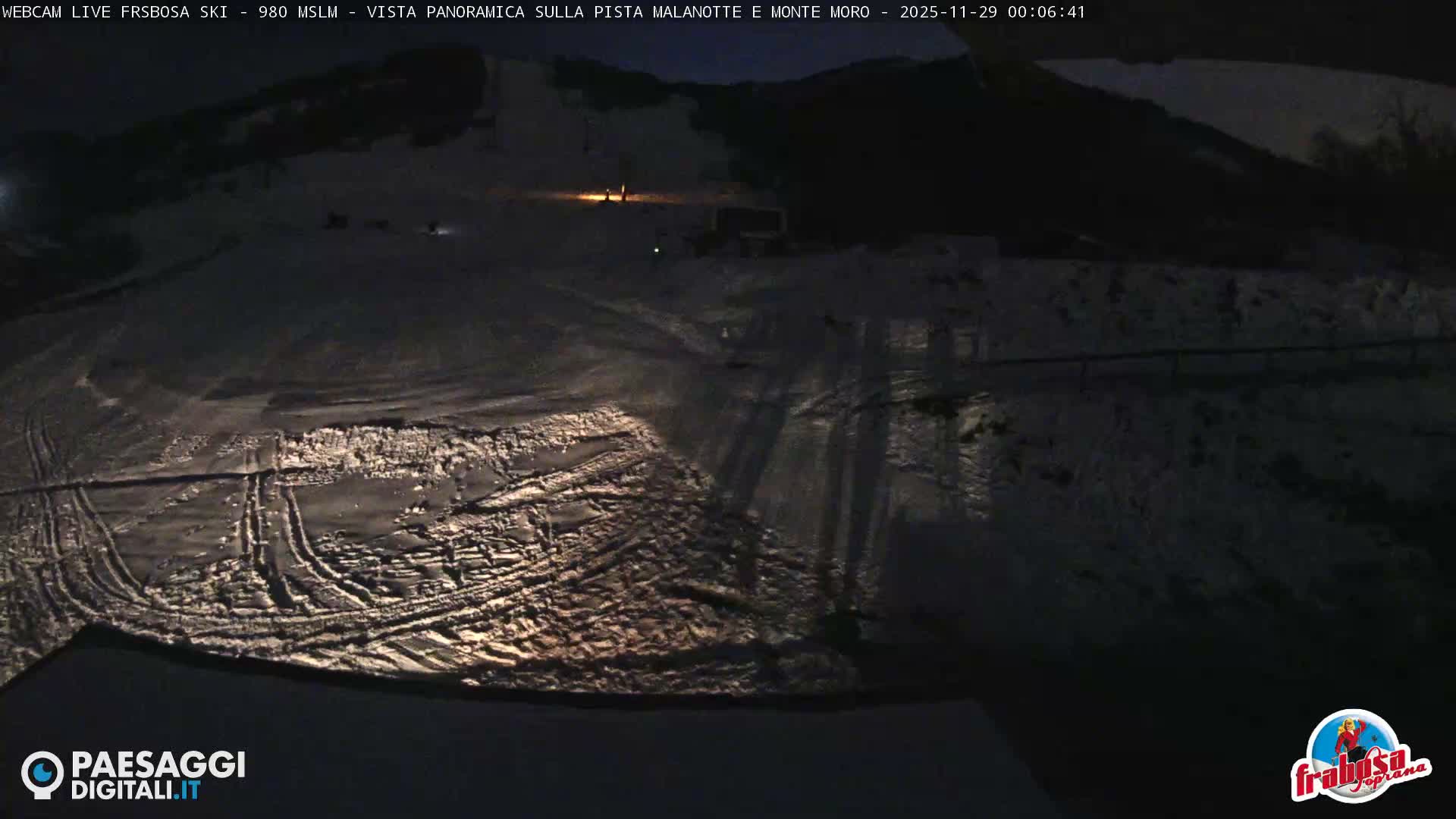 Frabosa , Prato Nevoso Village & Ski Slopes Live Cam - Cuneo, Piedmont, Italy