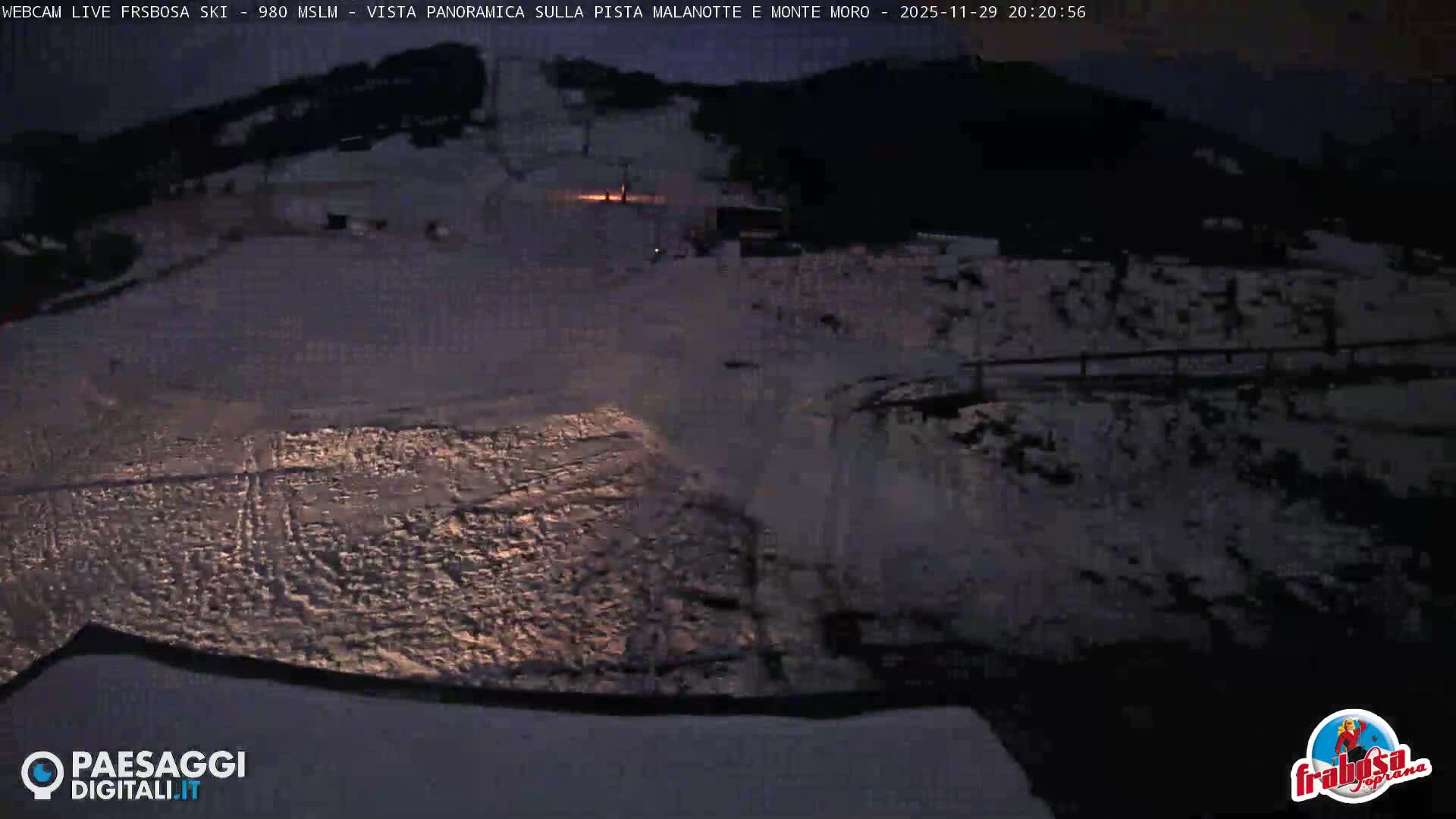 Frabosa , Prato Nevoso Village & Ski Slopes Live Cam - Cuneo, Piedmont, Italy