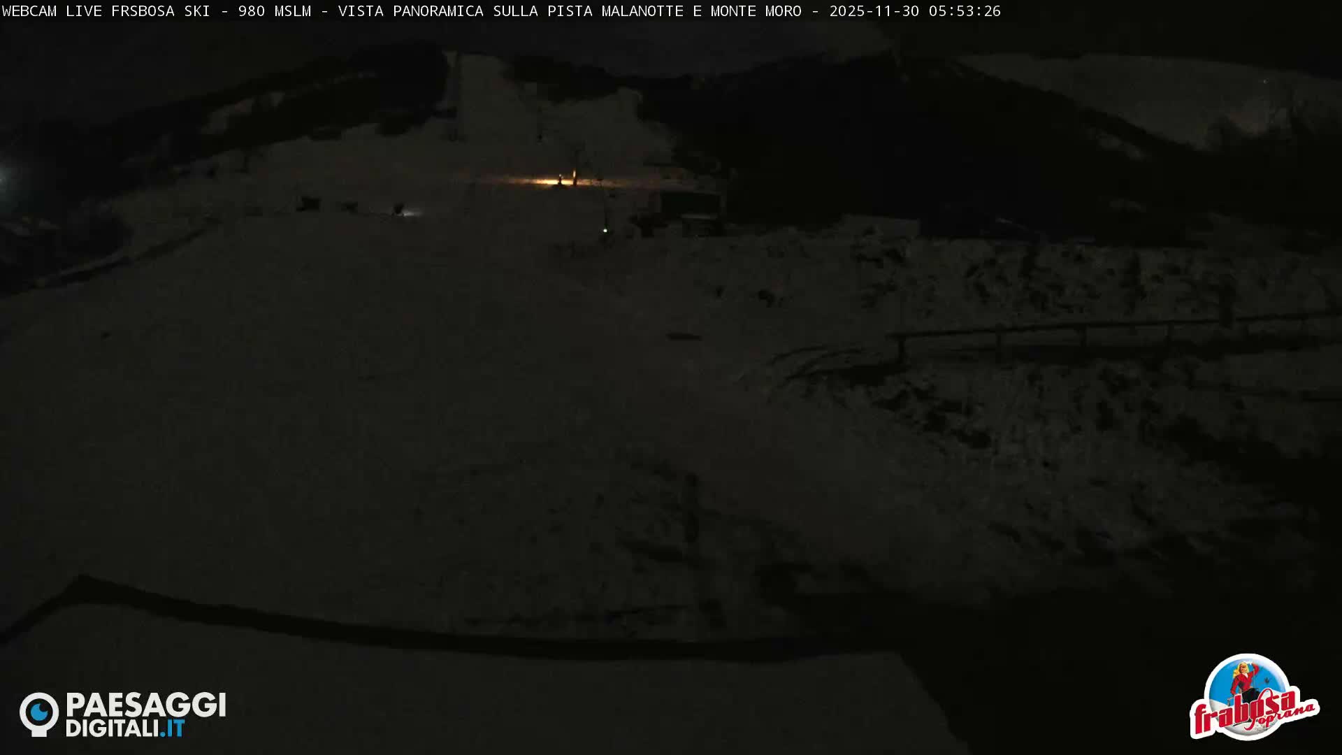 Frabosa , Prato Nevoso Village & Ski Slopes Live Cam - Cuneo, Piedmont, Italy