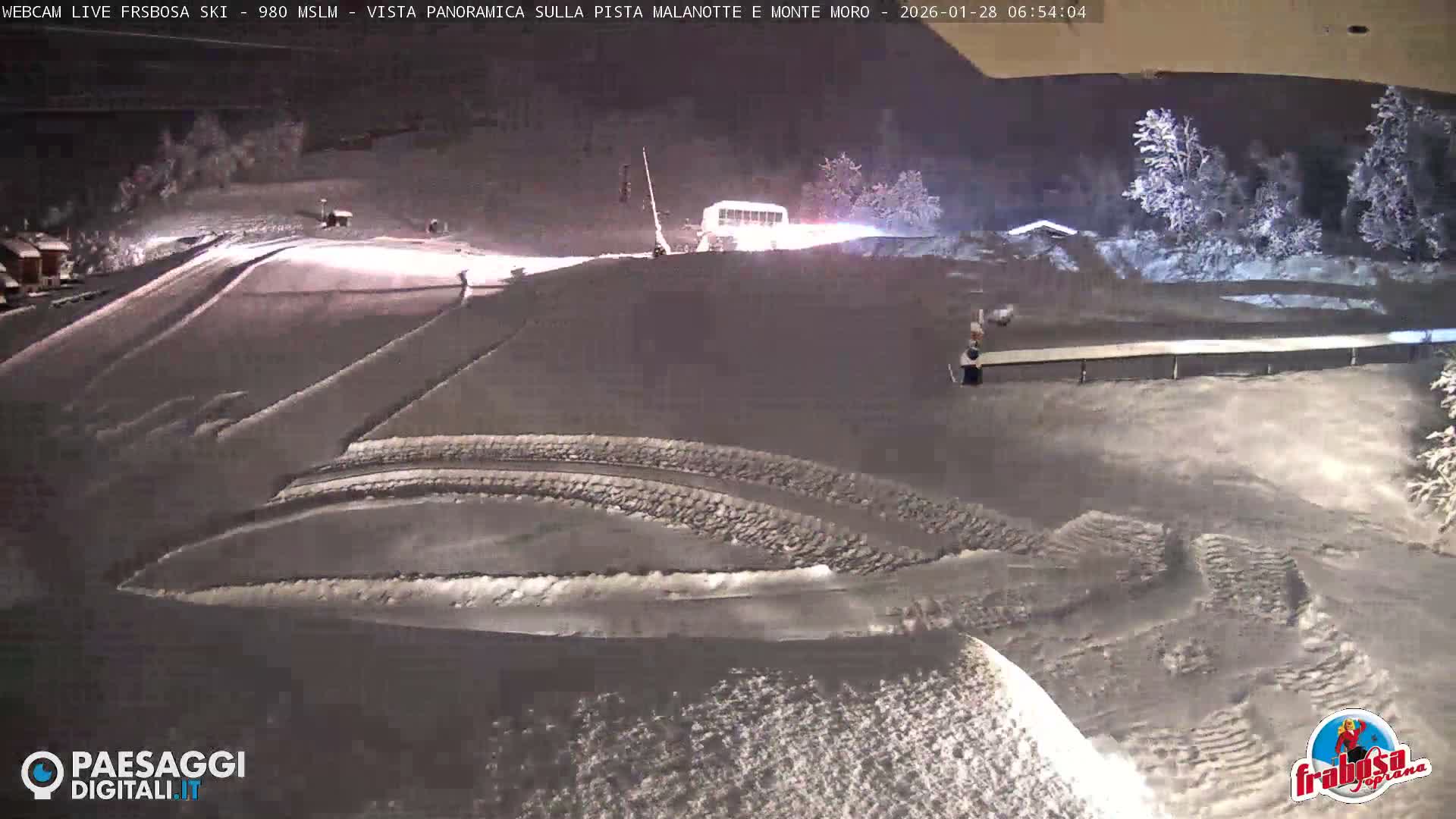 Frabosa , Prato Nevoso Village & Ski Slopes Live Cam - Cuneo, Piedmont, Italy