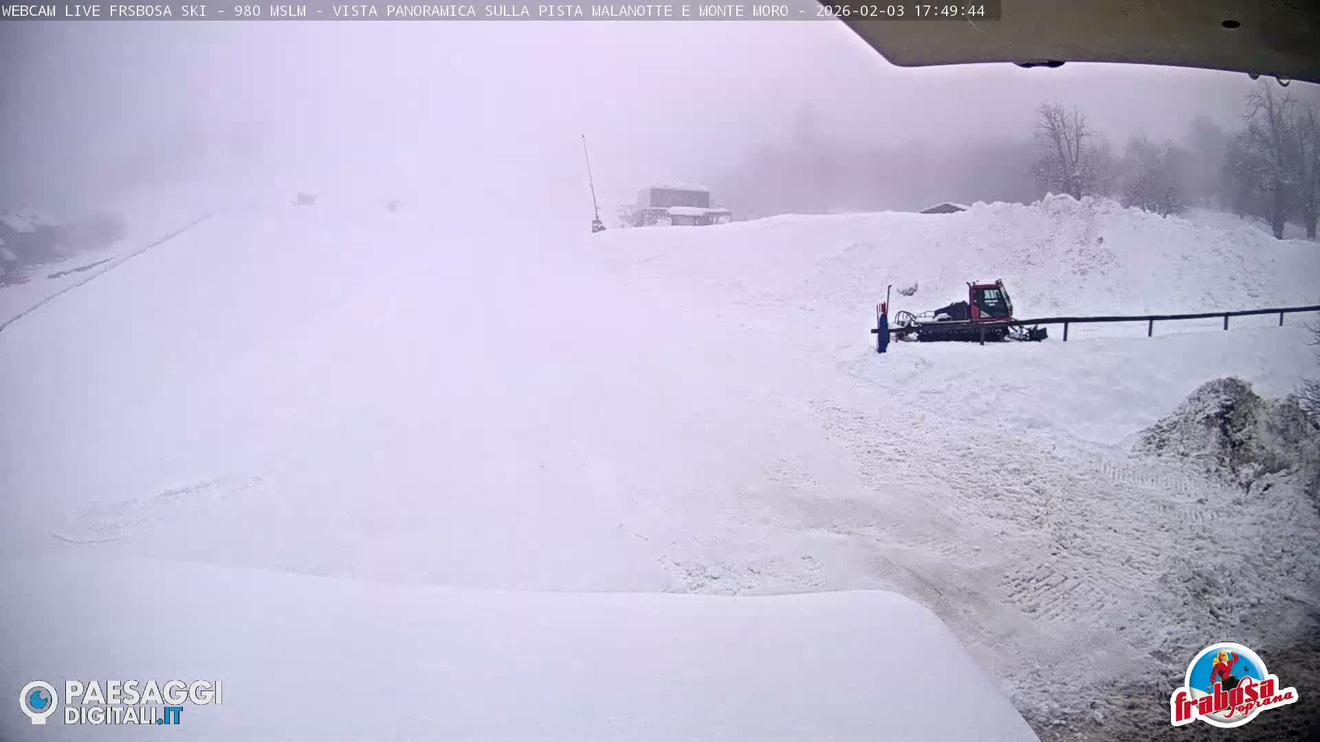 Frabosa , Prato Nevoso Village & Ski Slopes Live Cam - Cuneo, Piedmont, Italy