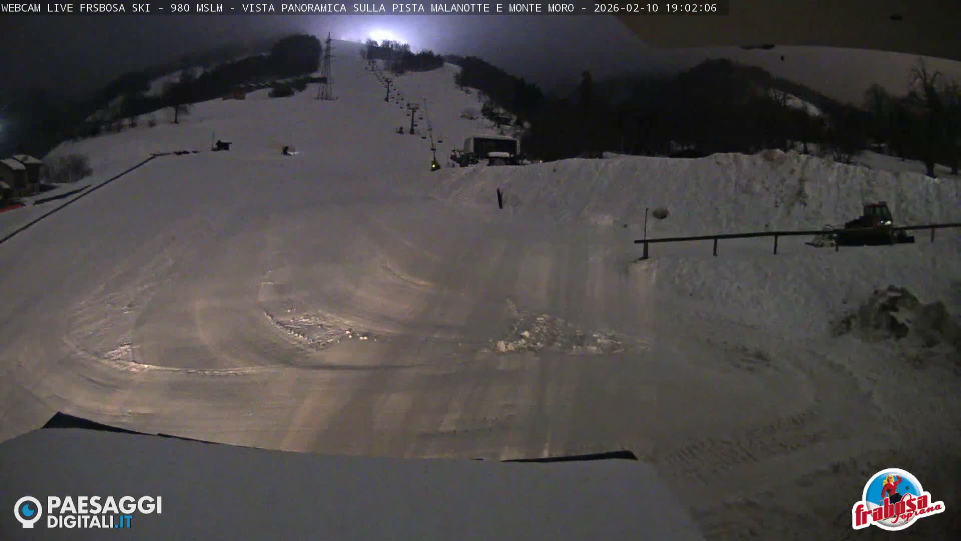 Frabosa , Prato Nevoso Village & Ski Slopes Live Cam - Cuneo, Piedmont, Italy