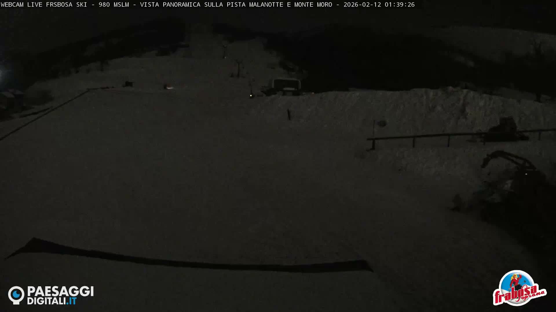 Frabosa , Prato Nevoso Village & Ski Slopes Live Cam - Cuneo, Piedmont, Italy