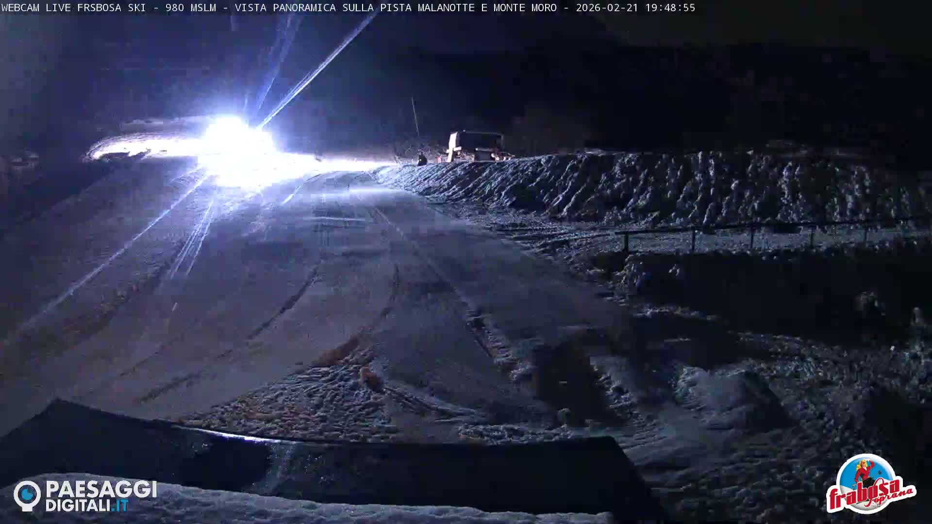 Frabosa , Prato Nevoso Village & Ski Slopes Live Cam - Cuneo, Piedmont, Italy