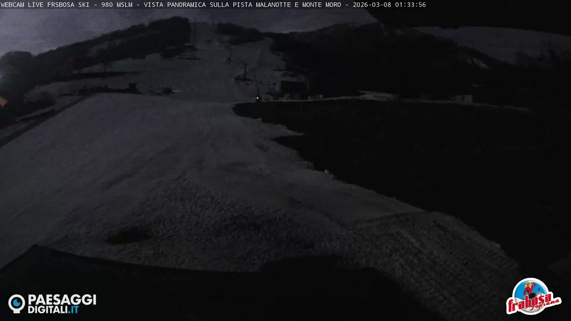 Frabosa , Prato Nevoso Village & Ski Slopes Live Cam - Cuneo, Piedmont, Italy