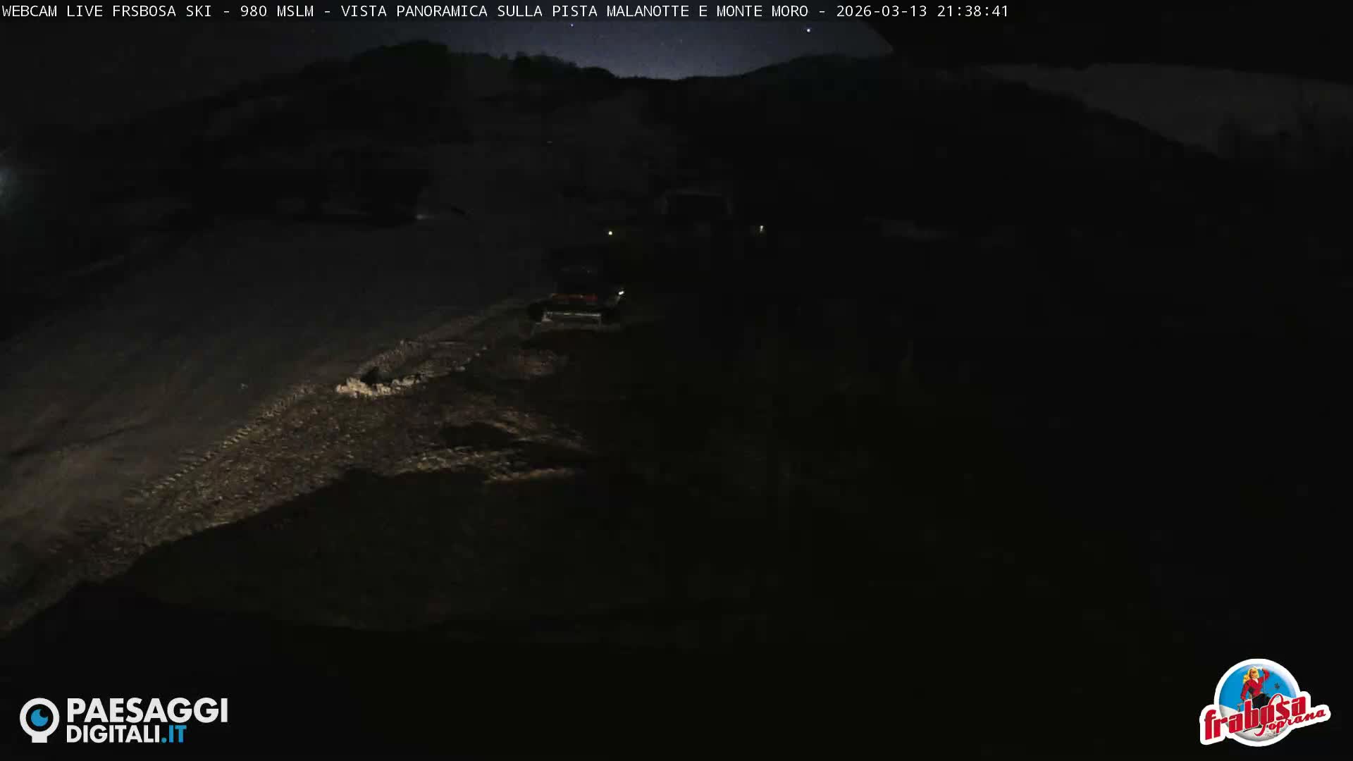 Frabosa , Prato Nevoso Village & Ski Slopes Live Cam - Cuneo, Piedmont, Italy