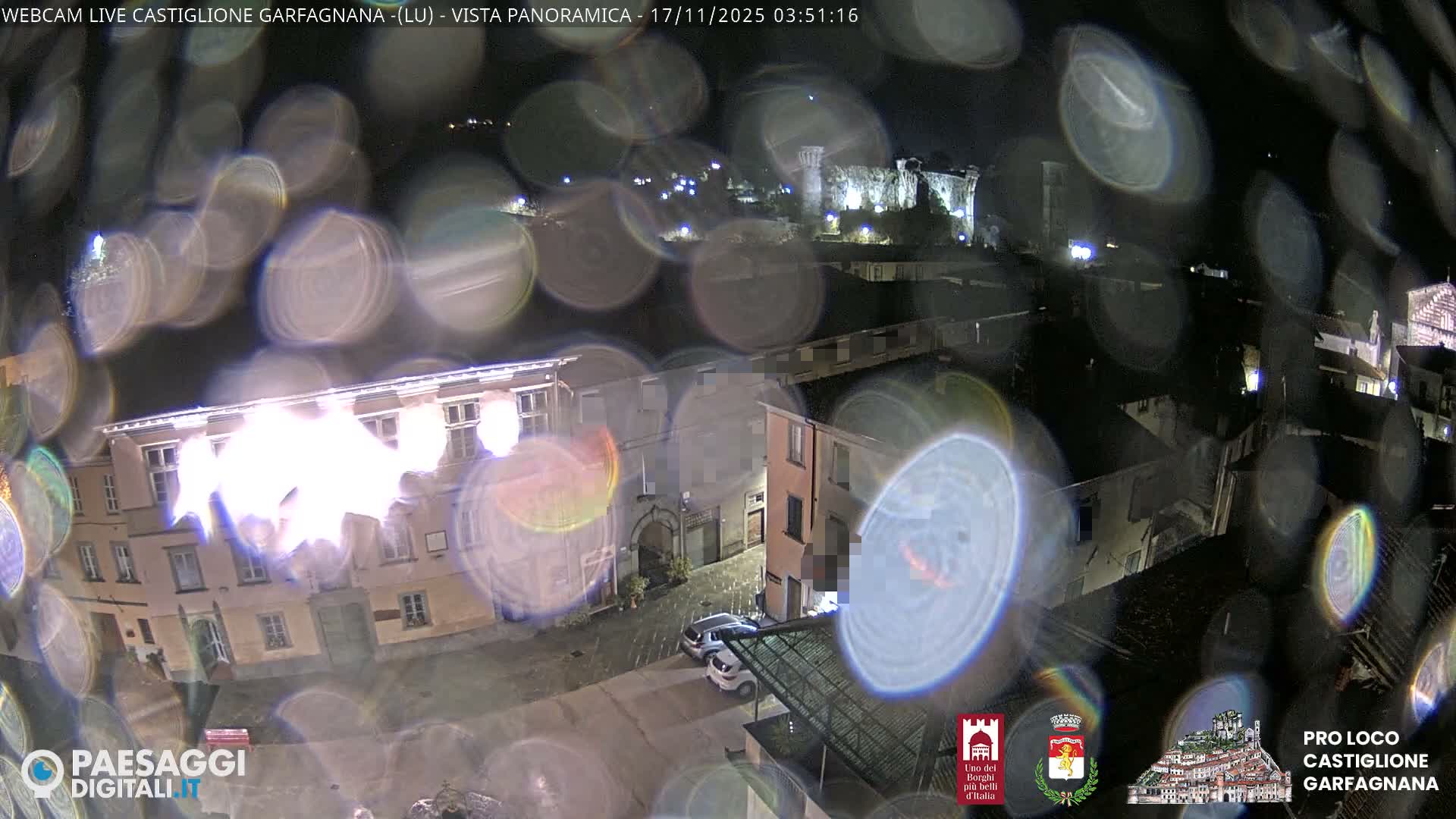 Castiglione di Garfagnana Village Skyline Live Cam -  Lucca, Tuscany, Italy