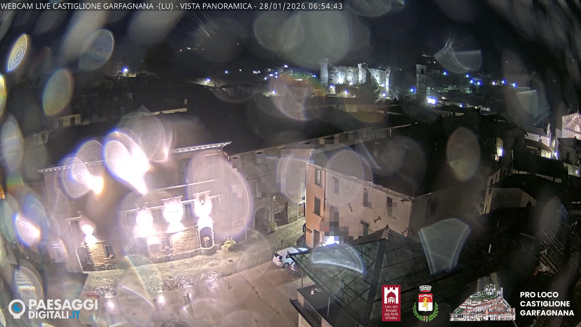 Castiglione di Garfagnana Village Skyline Live Cam -  Lucca, Tuscany, Italy