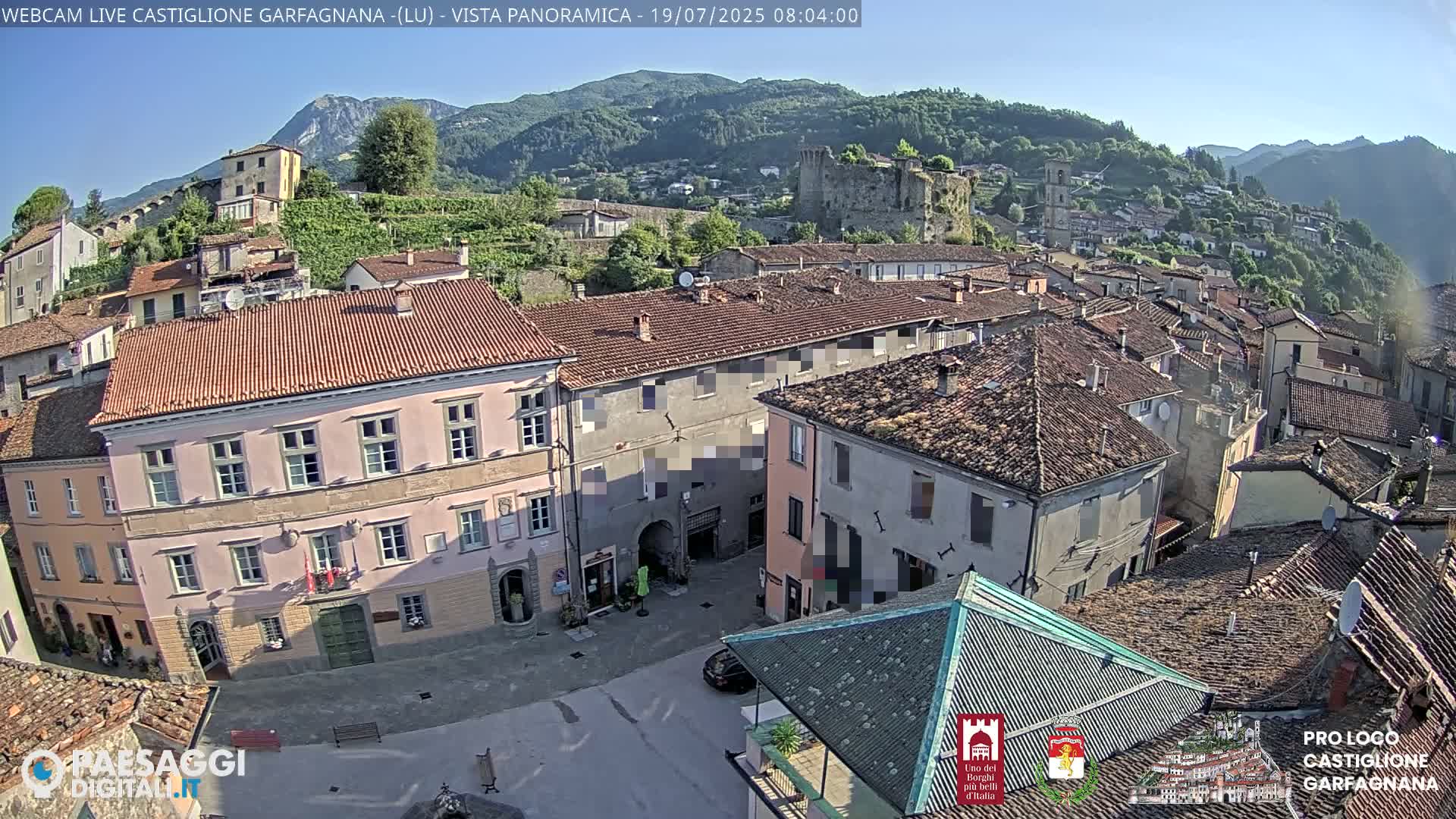 Val Pusteria (Puster Valley), Versciaco Vierschach Village & 3 Zinnen Dolomites Mountain View Live Cam - South Tyrol (Bolzano) , Trentino-South Tyrol (Trentino-Alto Adige/Südtirol), Italy