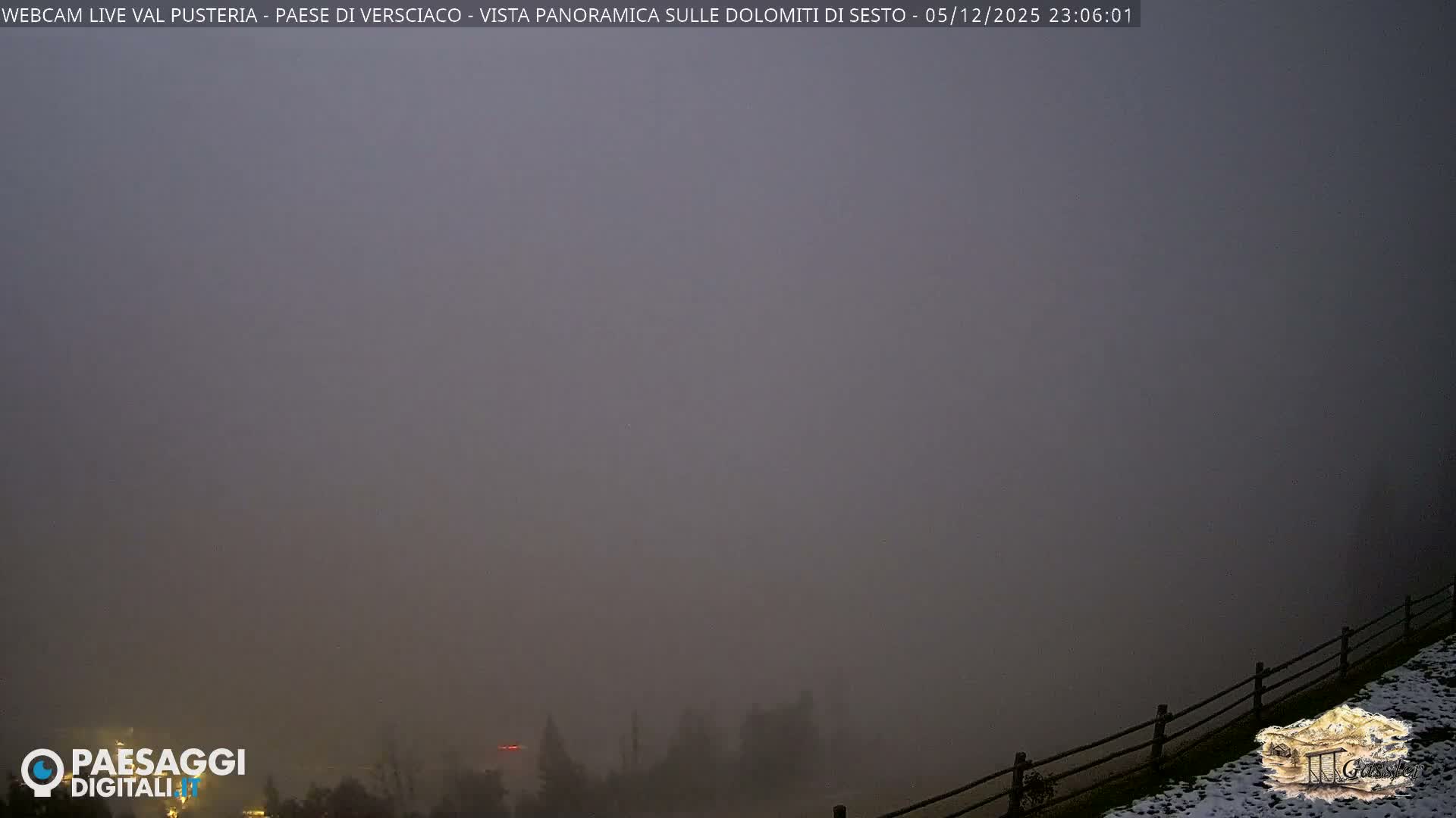 Val Pusteria (Puster Valley), Versciaco Vierschach Village & 3 Zinnen Dolomites Mountain View Live Cam - South Tyrol (Bolzano) , Trentino-South Tyrol (Trentino-Alto Adige/Südtirol), Italy