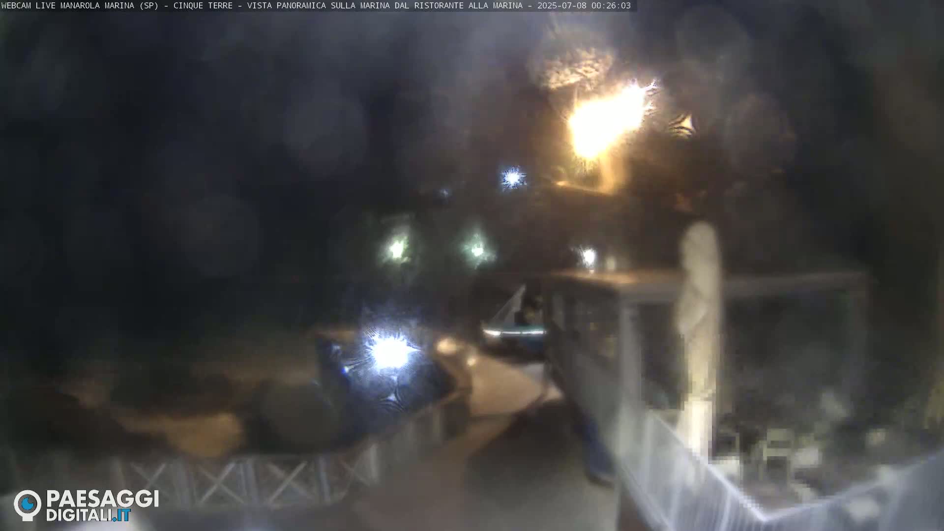 Cinque Terre, Manarola Village Marina & Coast Live Cam - La Spezia, Liguria, Italy