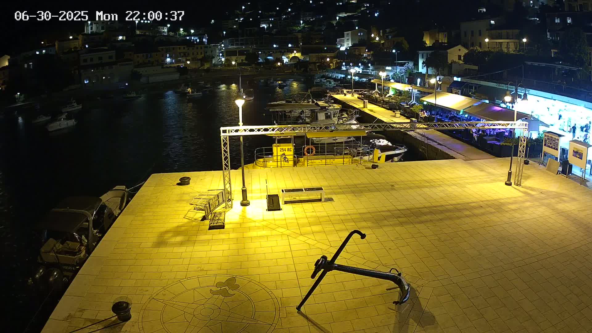 Luka Rabac Port Live Cam - Rabac, Labin, Istria, Croatia